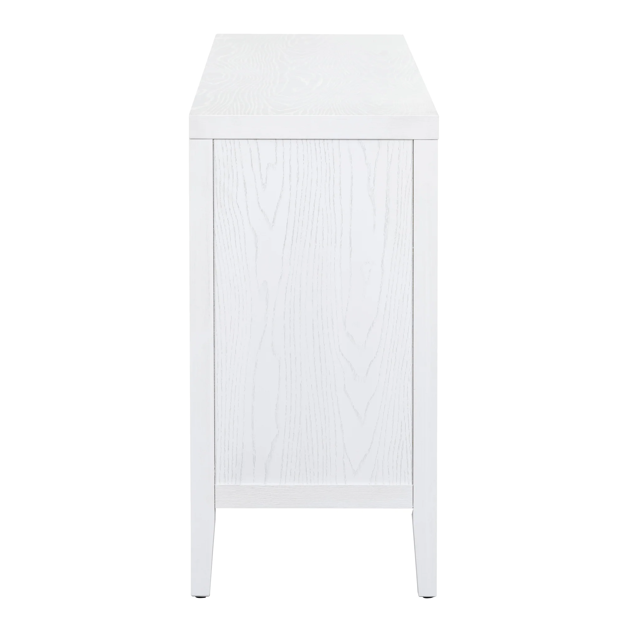 Circular Groove Design Retro Sideboard - Image 74