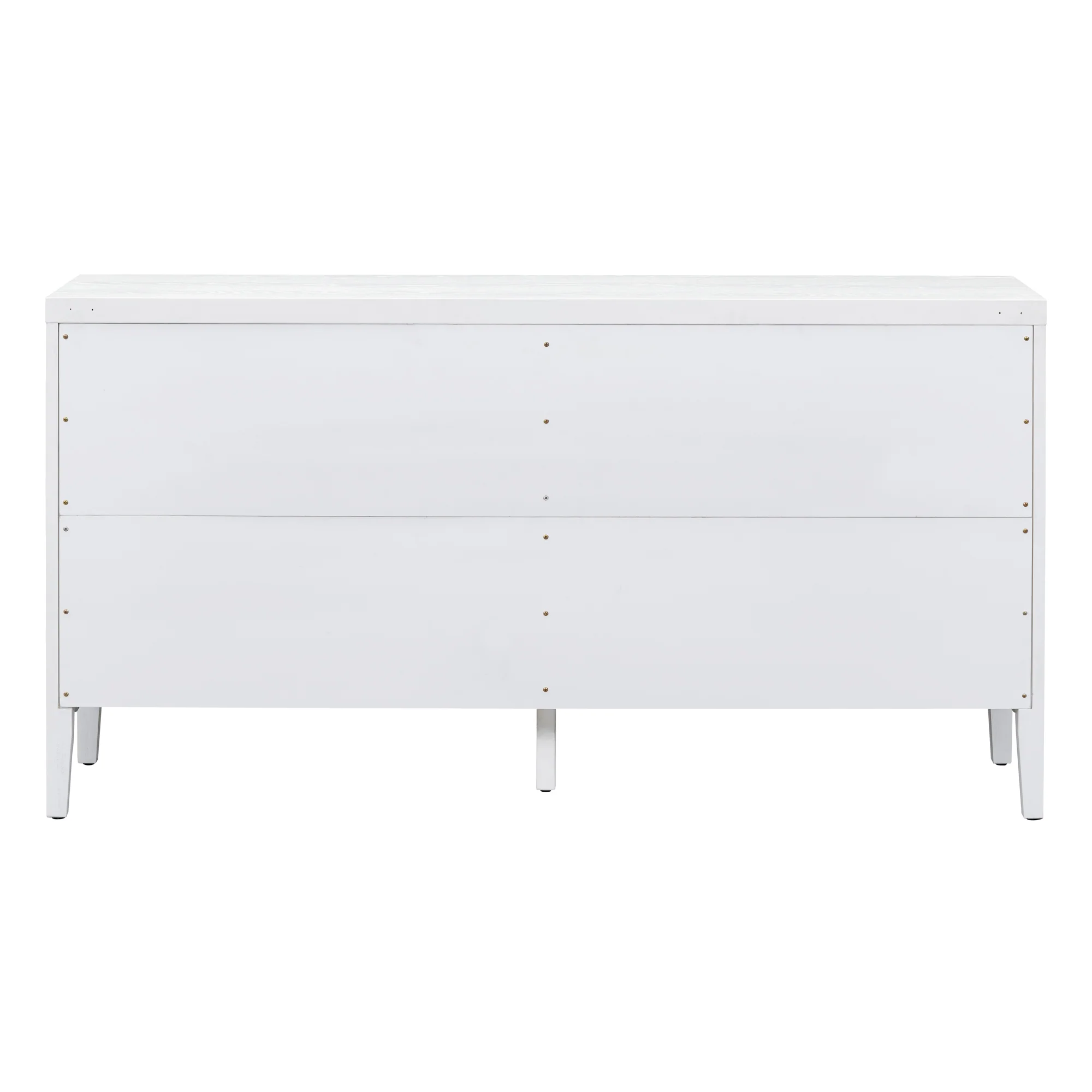 Circular Groove Design Retro Sideboard - Image 76