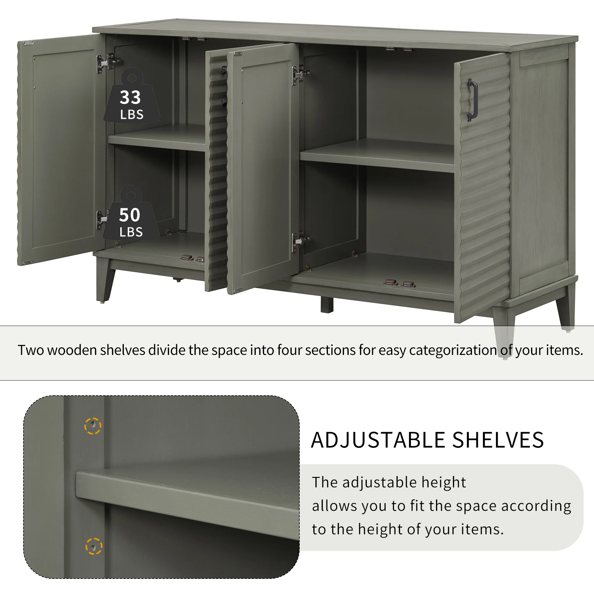 Large Storage Buffet - Image 9