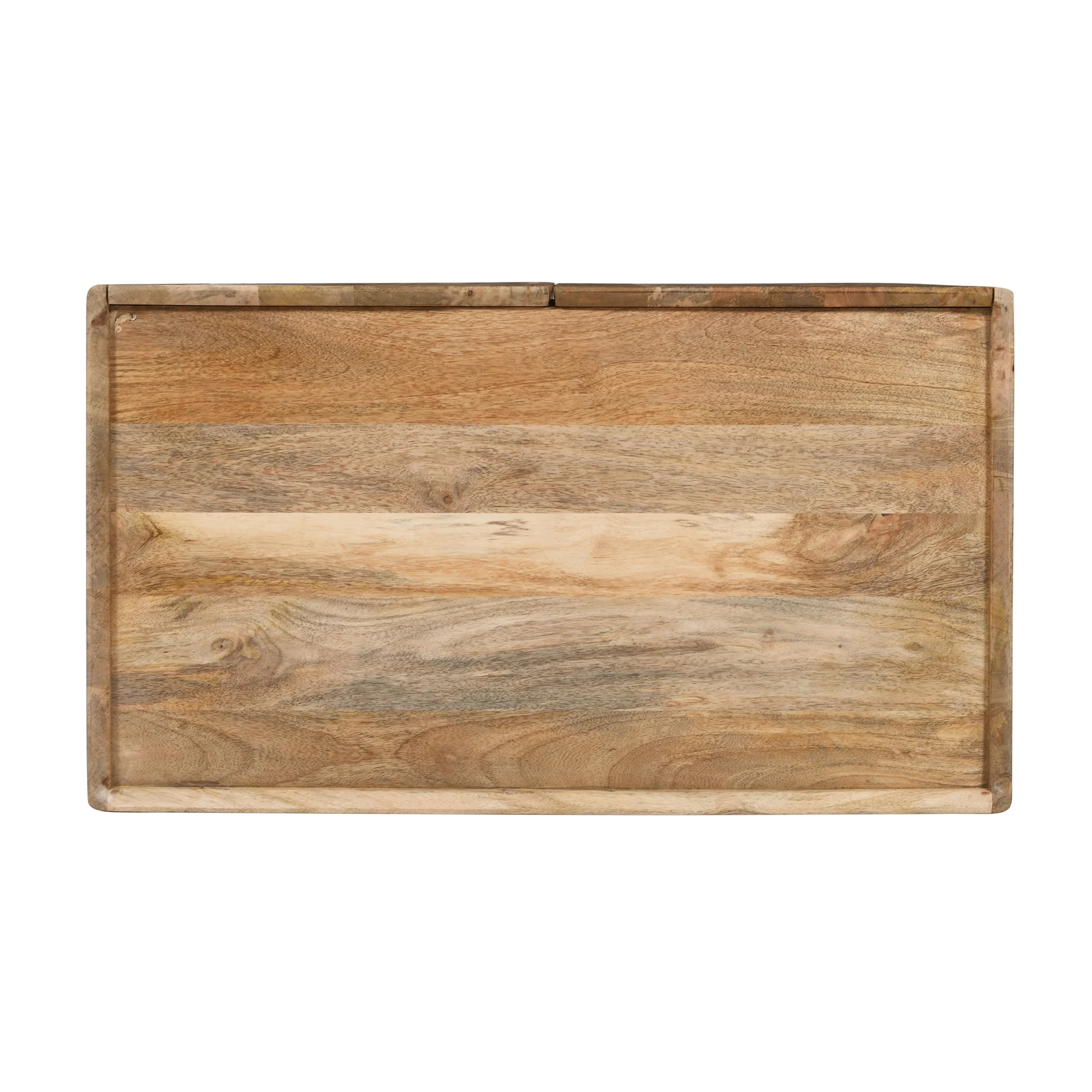 Rustic Mango Wood Accent Storage Cabinet - Image 15