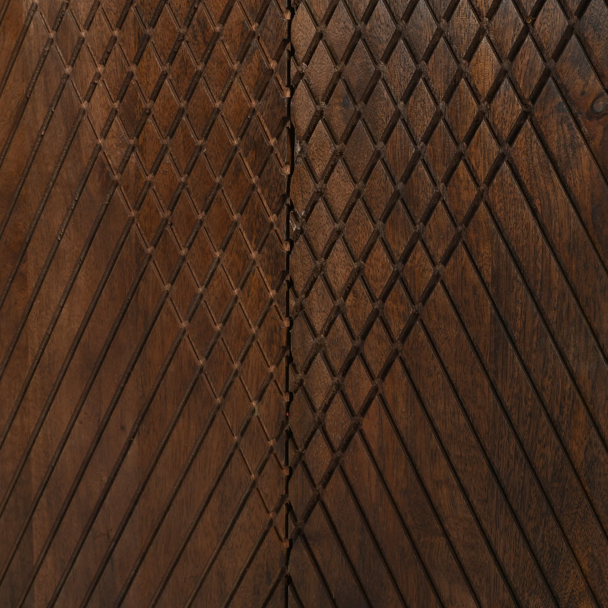 Rustic Mango Wood Accent Storage Cabinet - Image 27