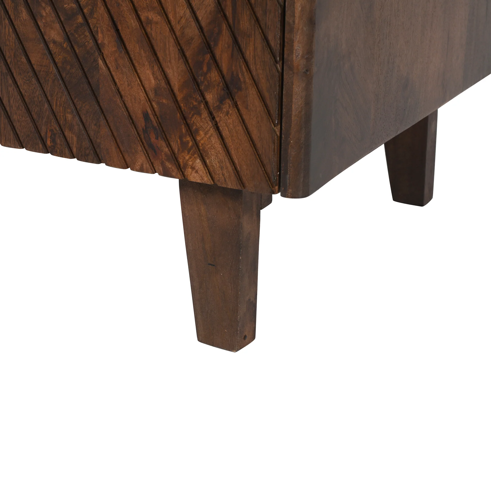 Rustic Mango Wood Accent Storage Cabinet - Image 29
