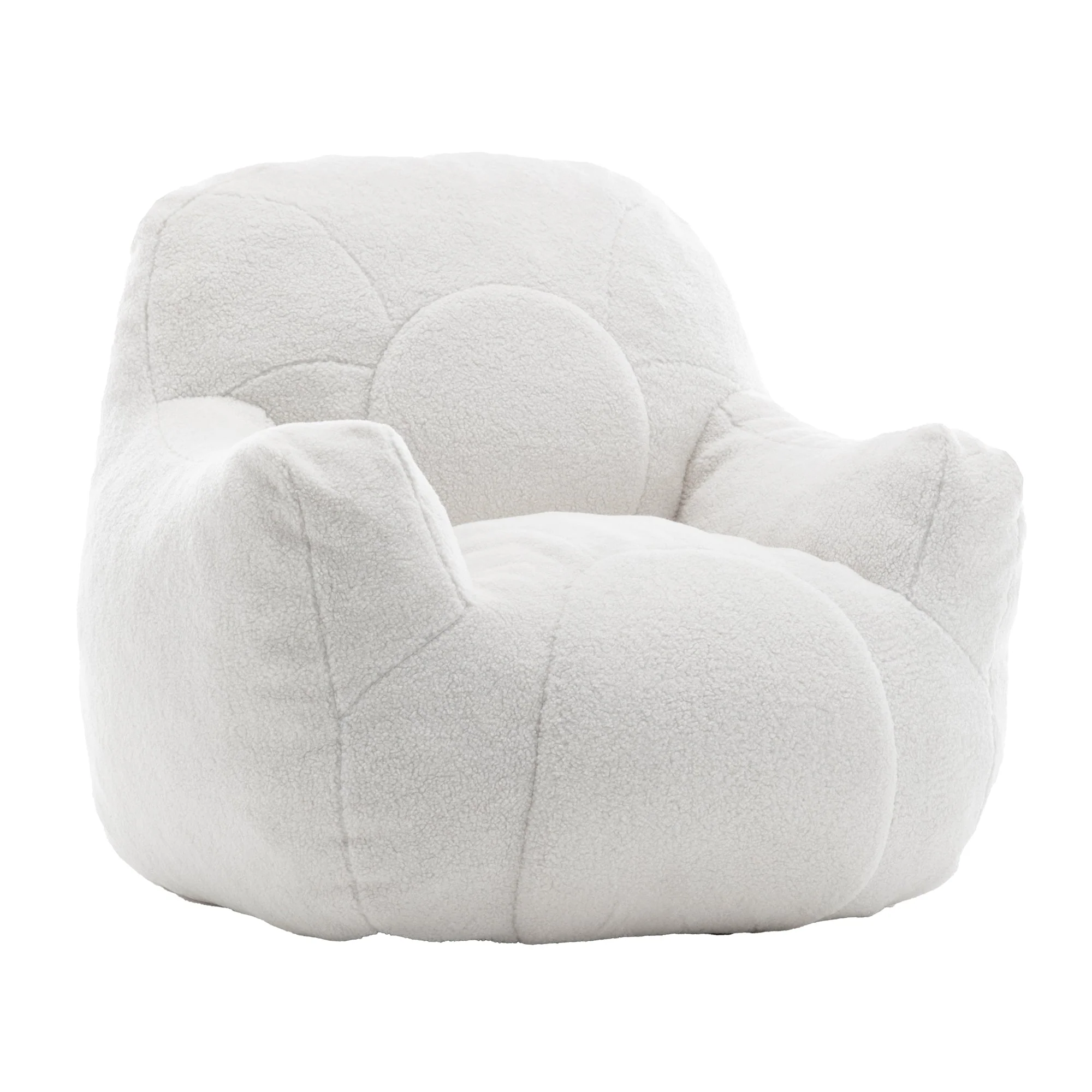 Tufted Memory Foam Bean Bag Chair - Image 17