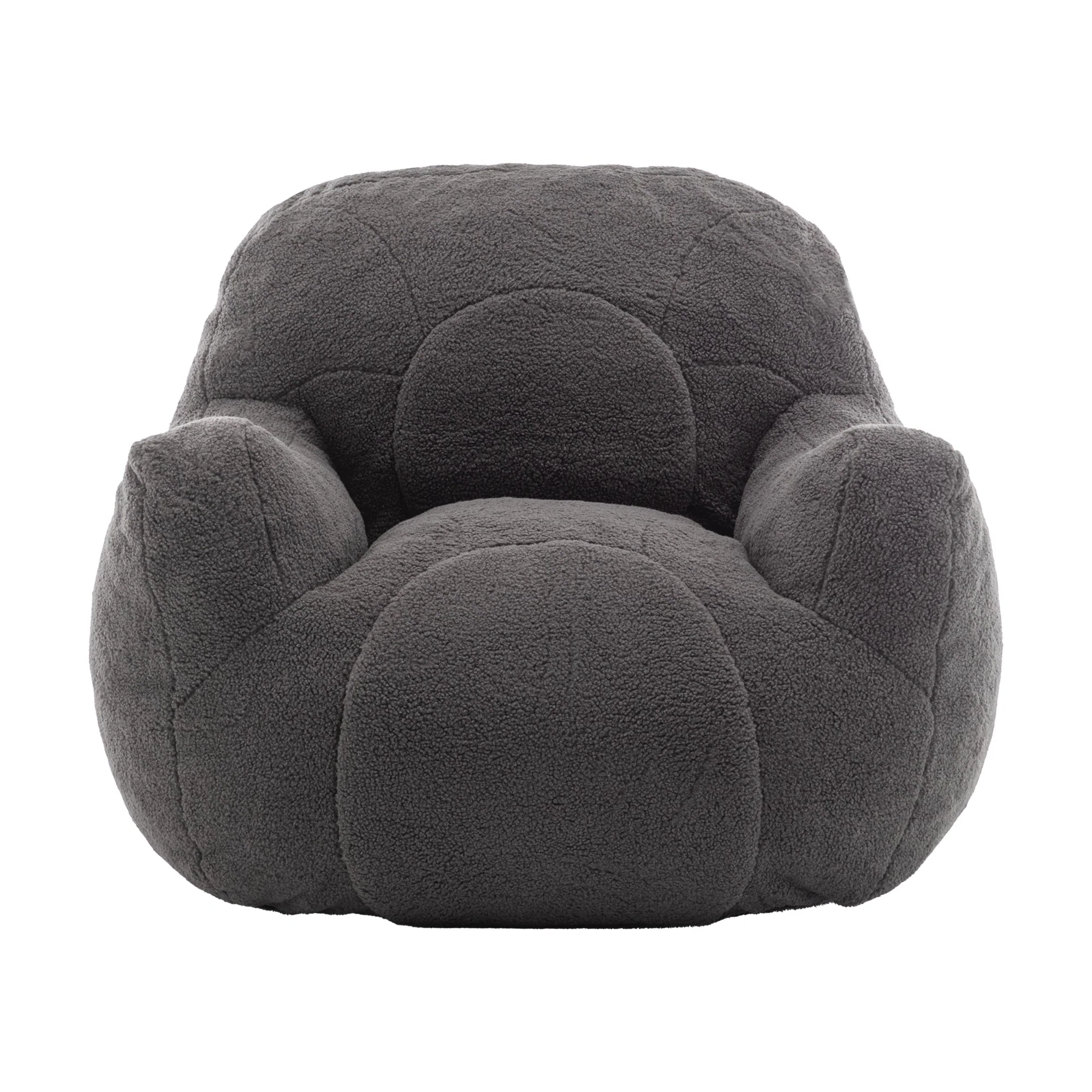 Tufted Memory Foam Bean Bag Chair - Image 46