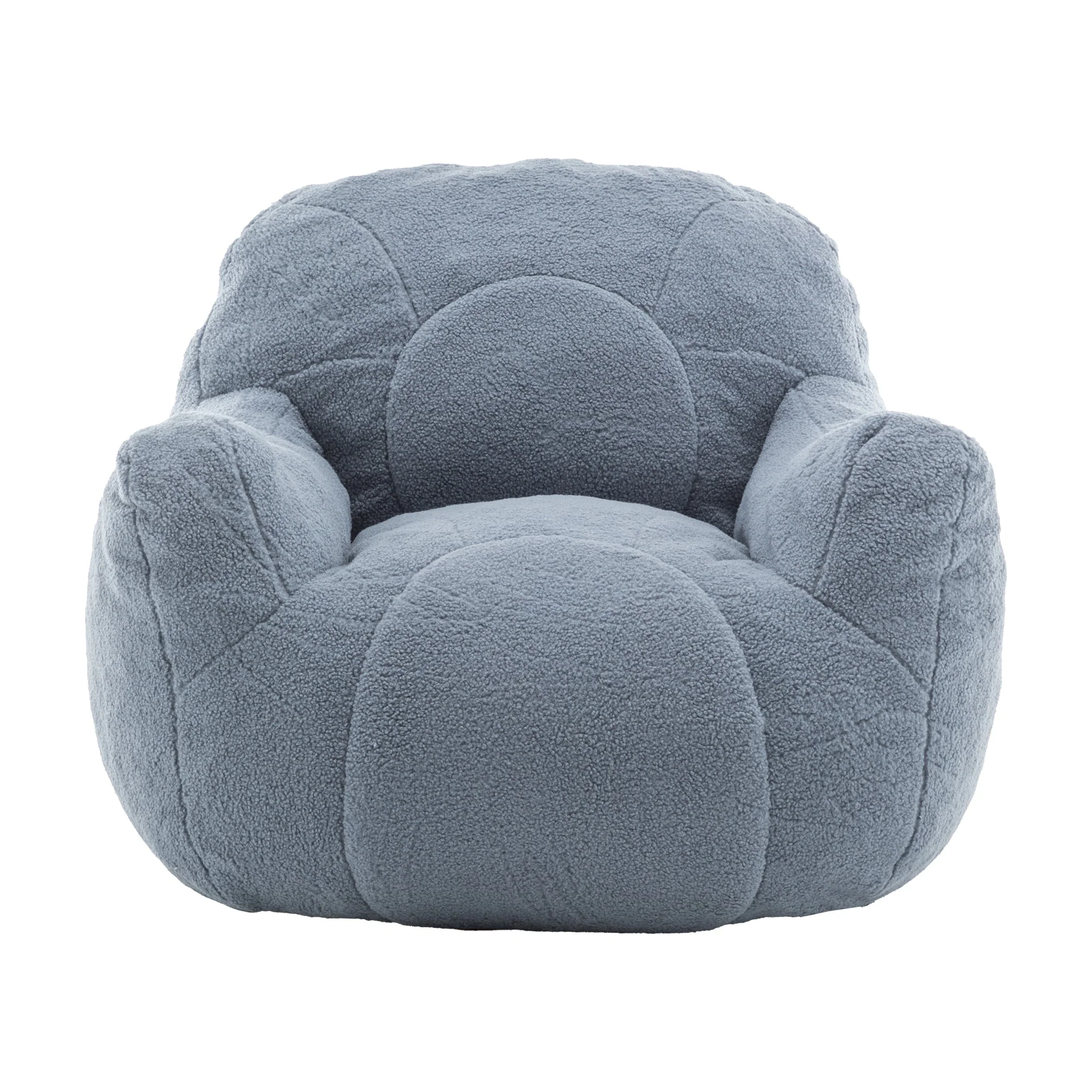 Tufted Memory Foam Bean Bag Chair - Image 62