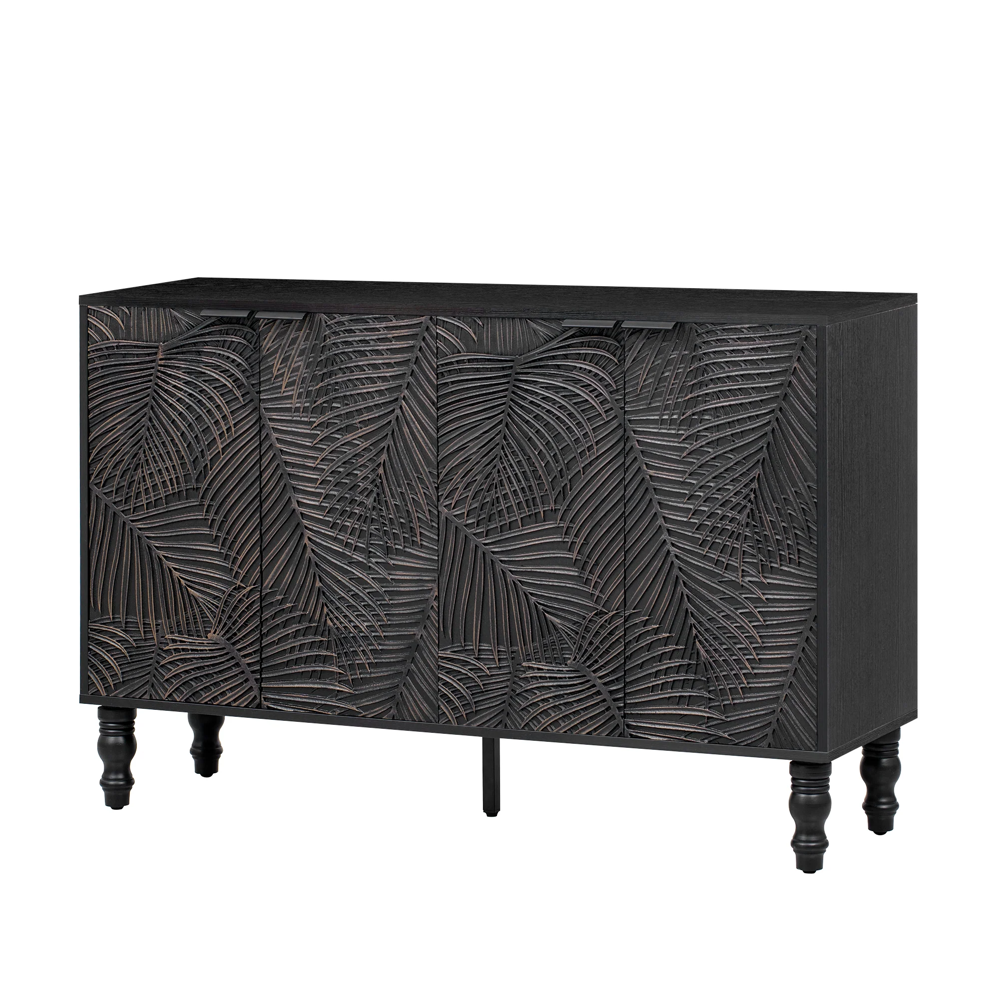 Fern Carved Entertainment Center - Image 14