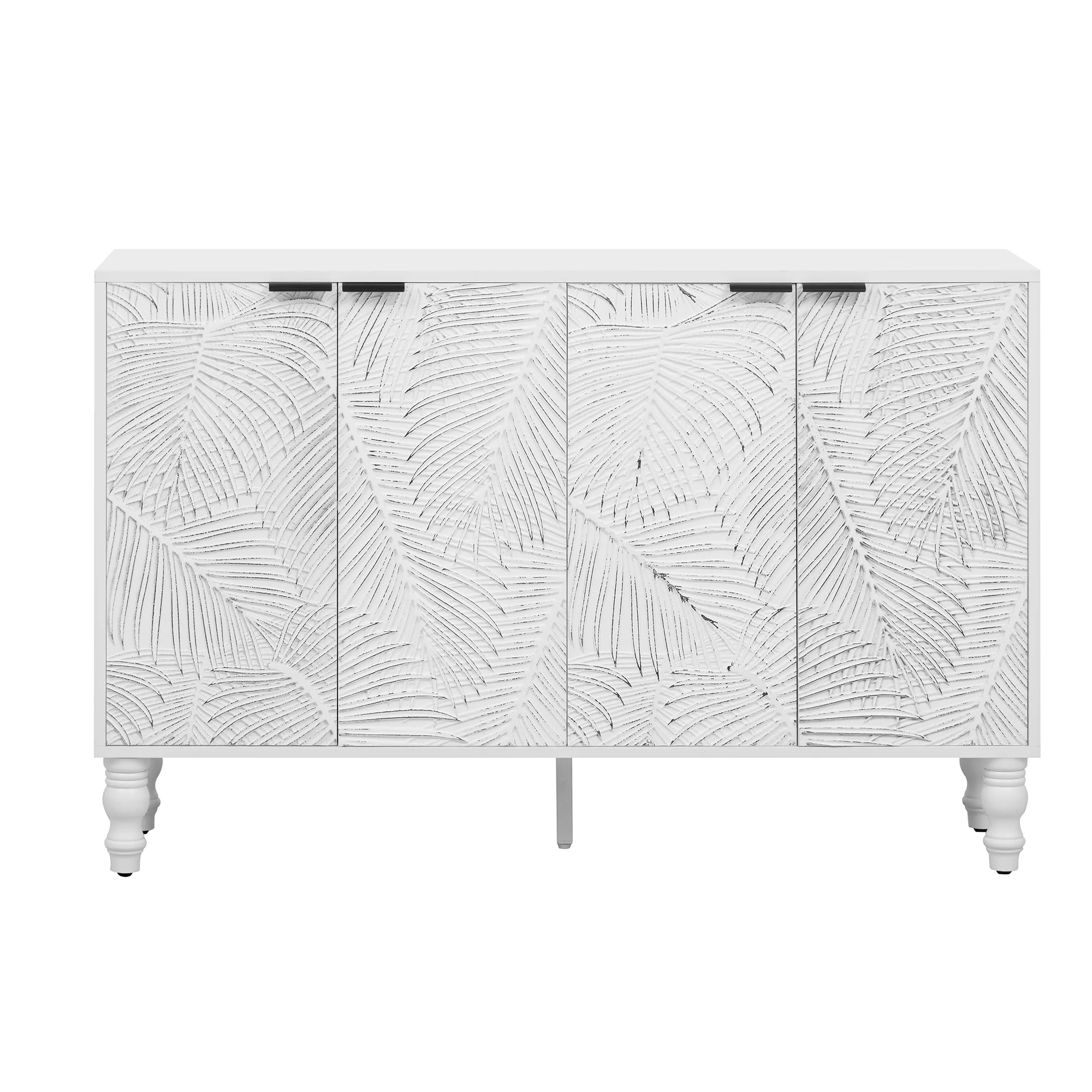 Fern Carved Entertainment Center - Image 38