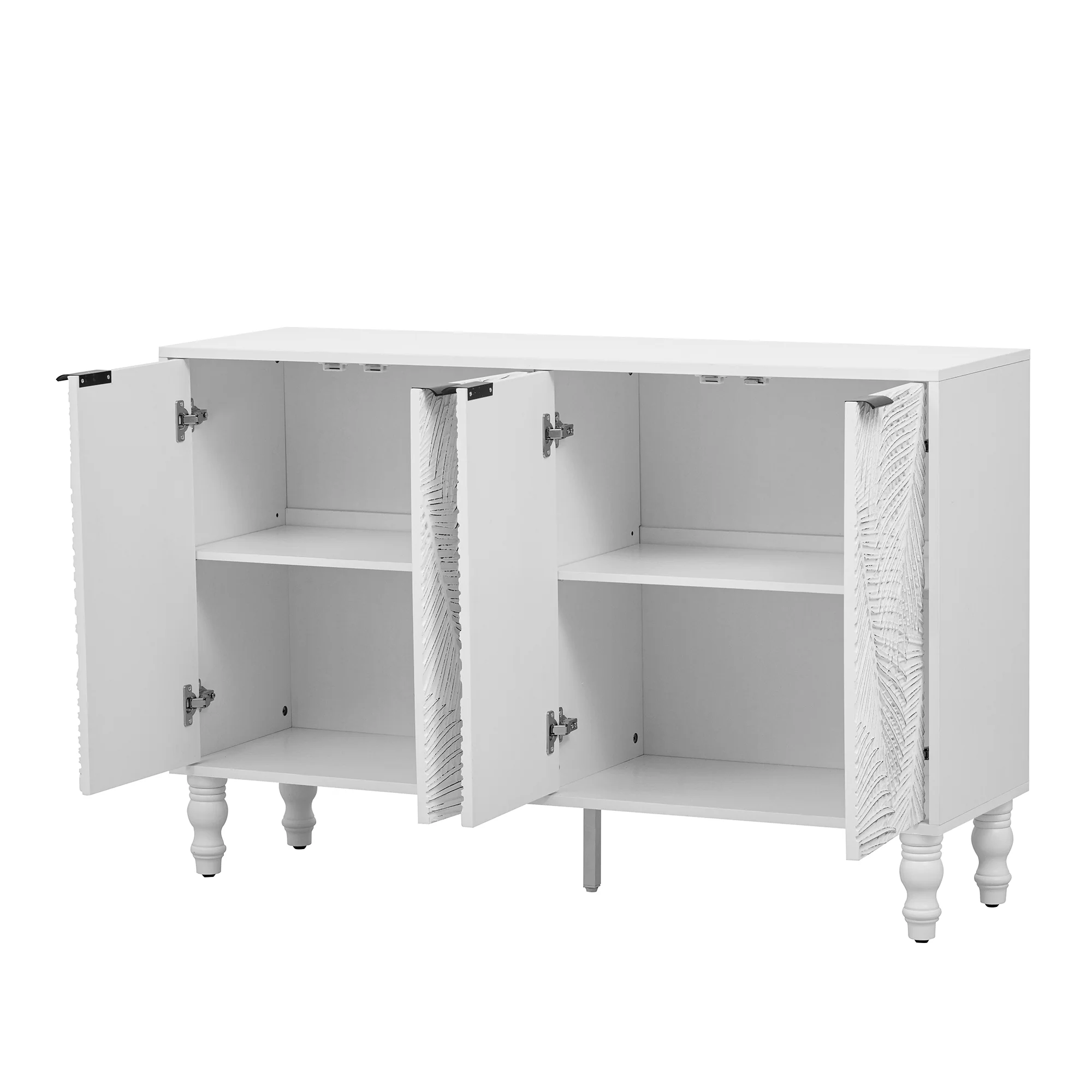 Fern Carved Entertainment Center - Image 40