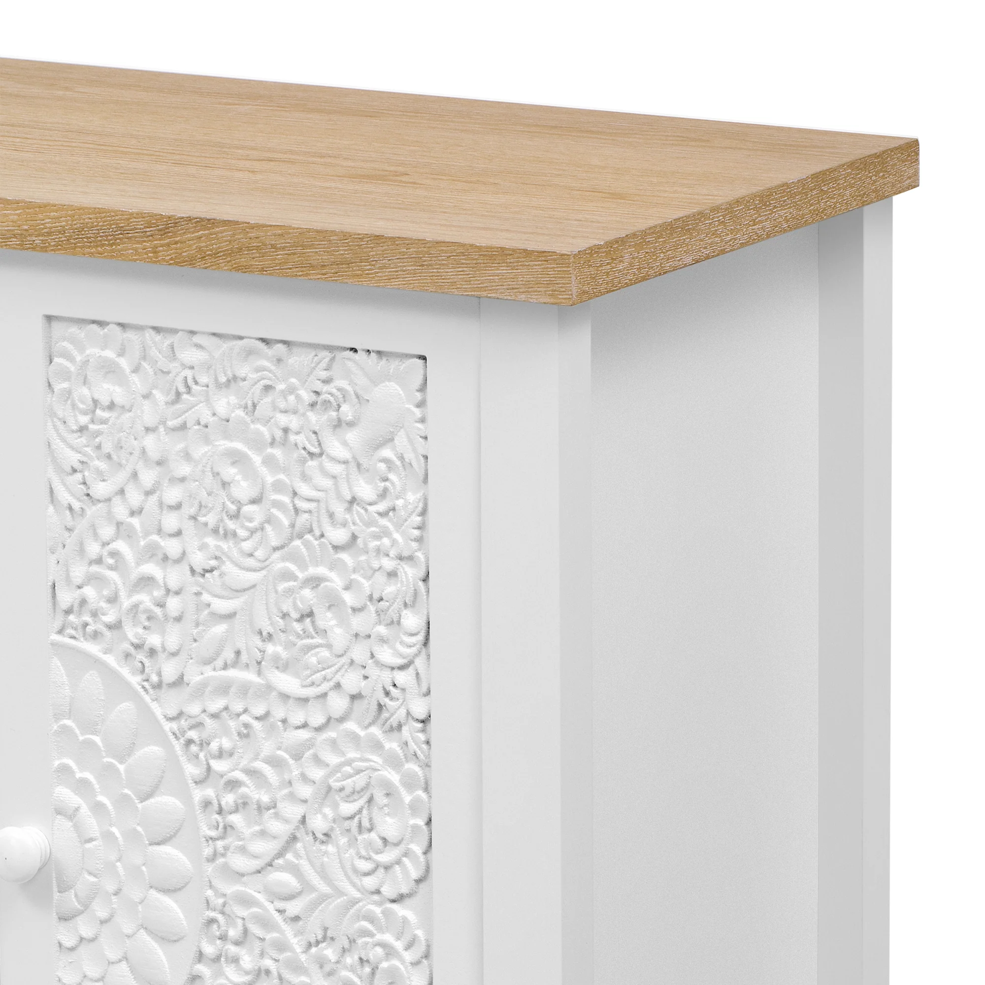 Carved Wood TV Stand - Image 20