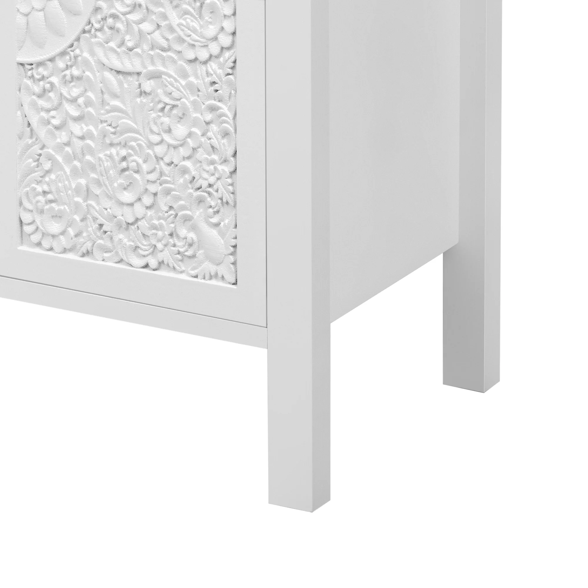 Carved Wood TV Stand - Image 22