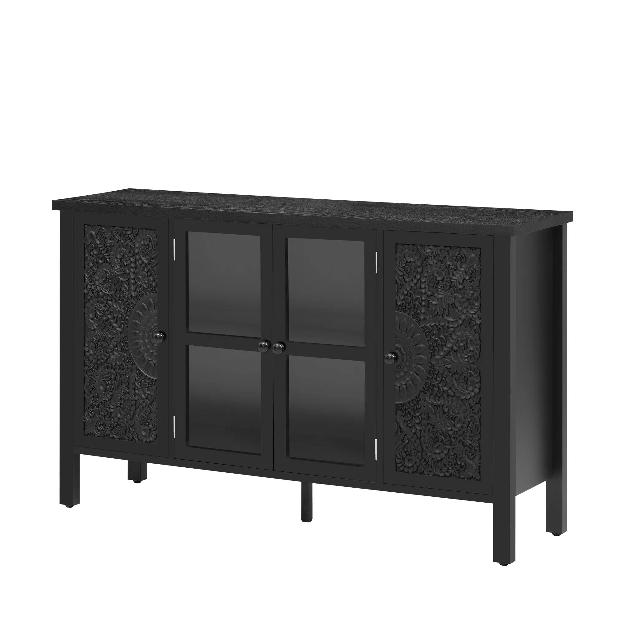 Carved Wood TV Stand - Image 39
