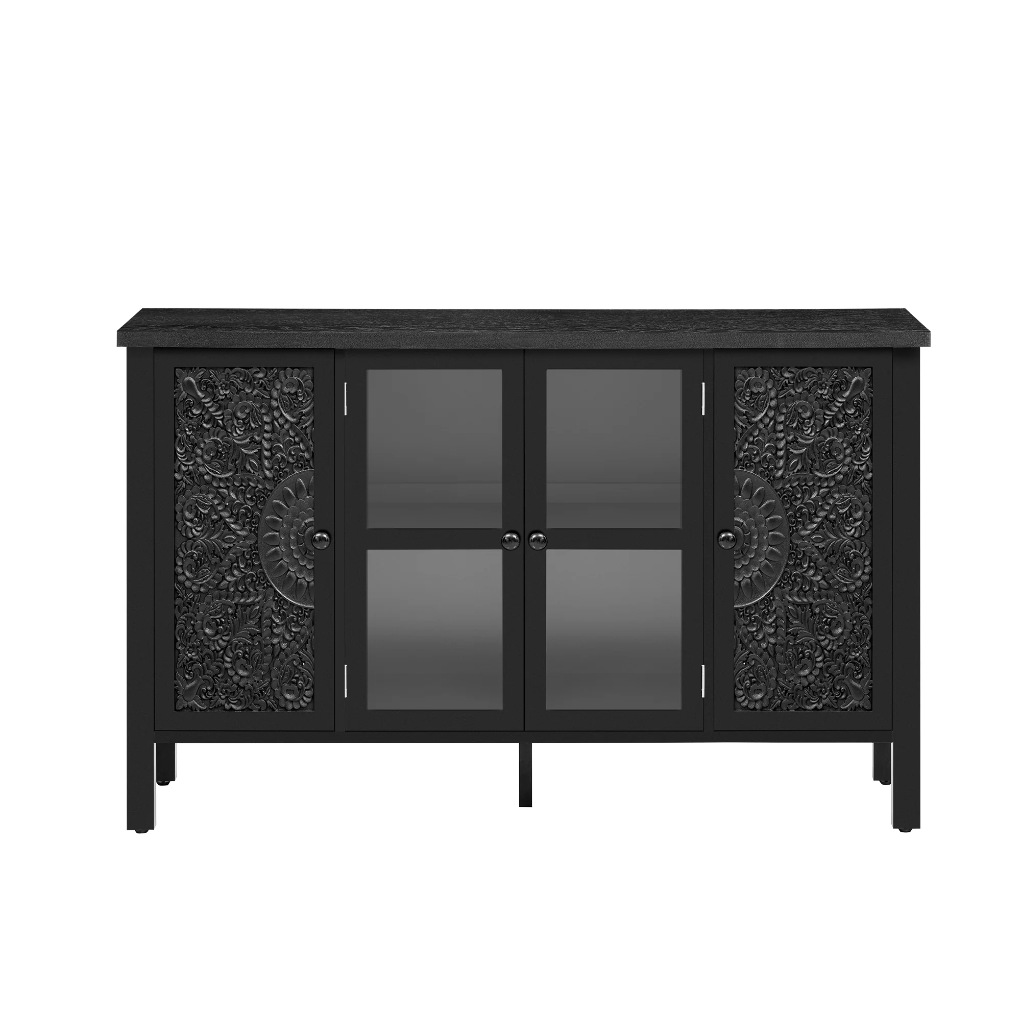Carved Wood TV Stand - Image 40