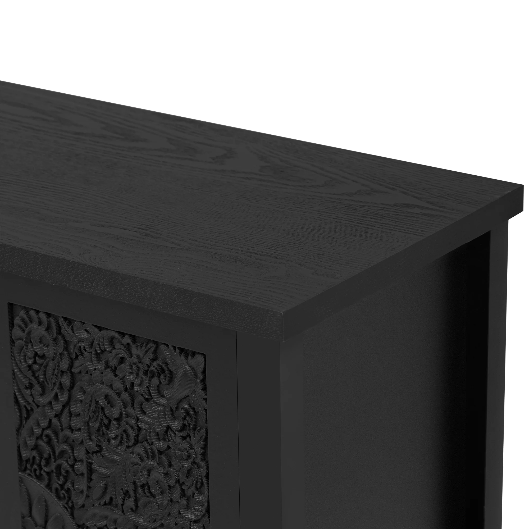 Carved Wood TV Stand - Image 47
