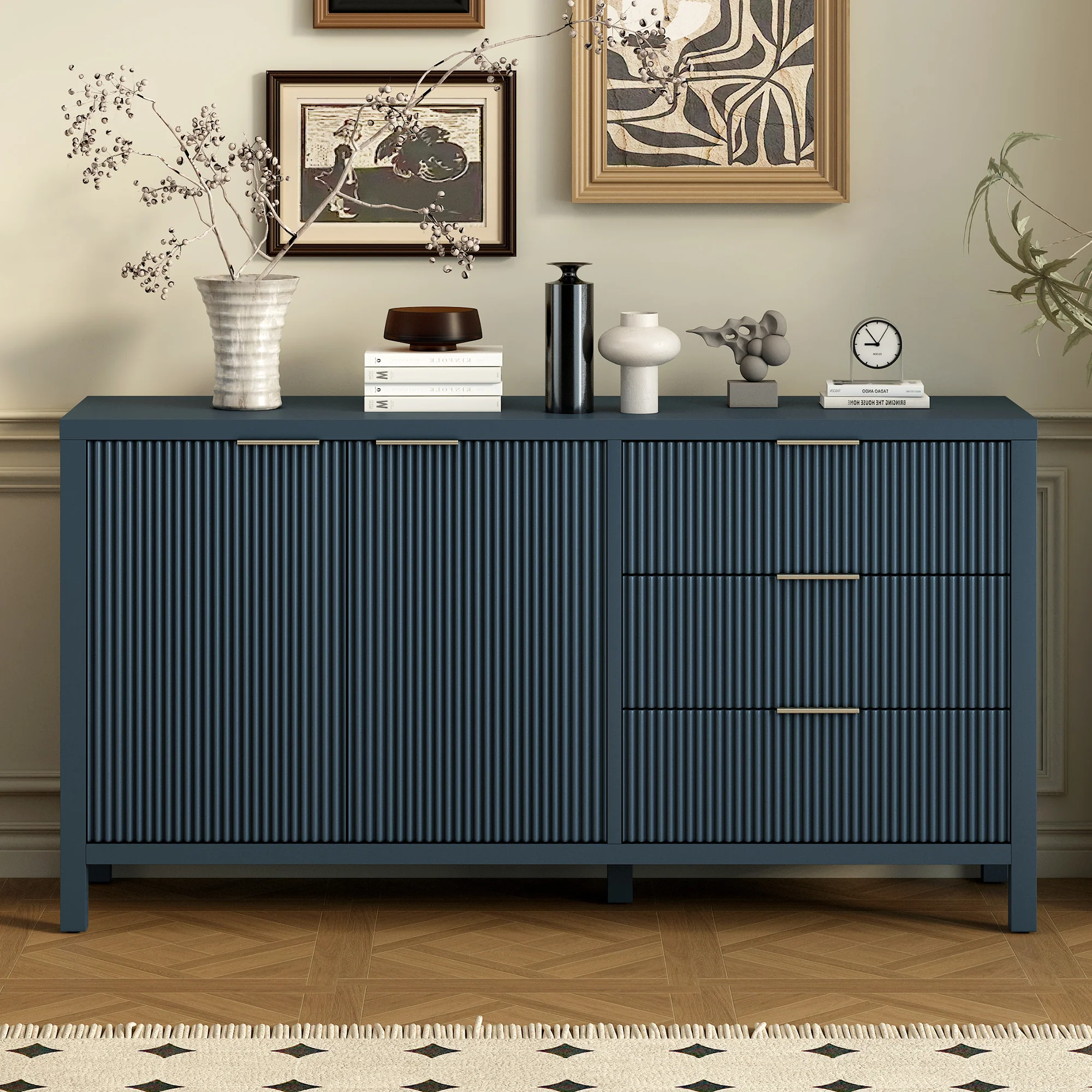 Fluted Sideboard Cabinet - Image 12