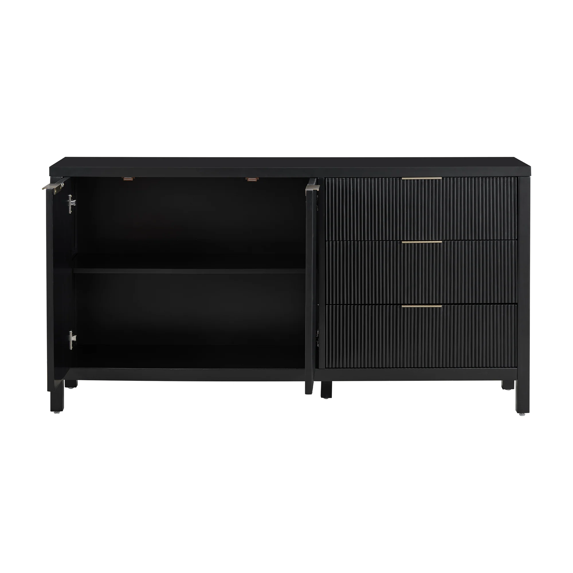 Fluted Sideboard Cabinet - Image 4
