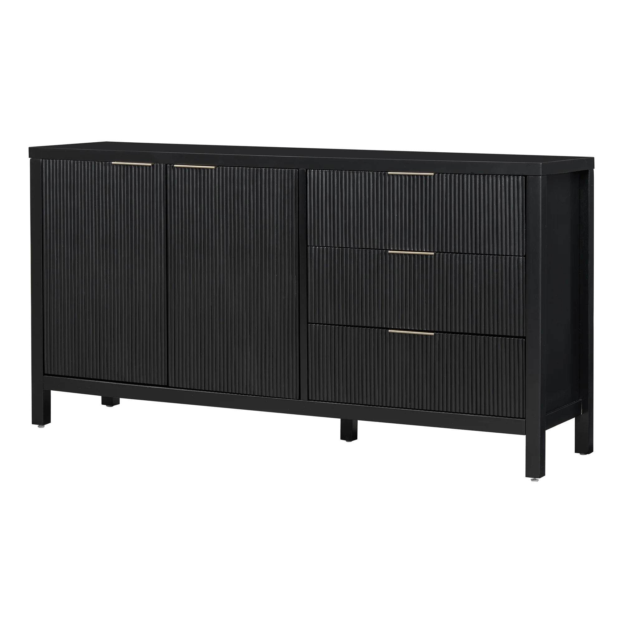 Fluted Sideboard Cabinet - Image 5