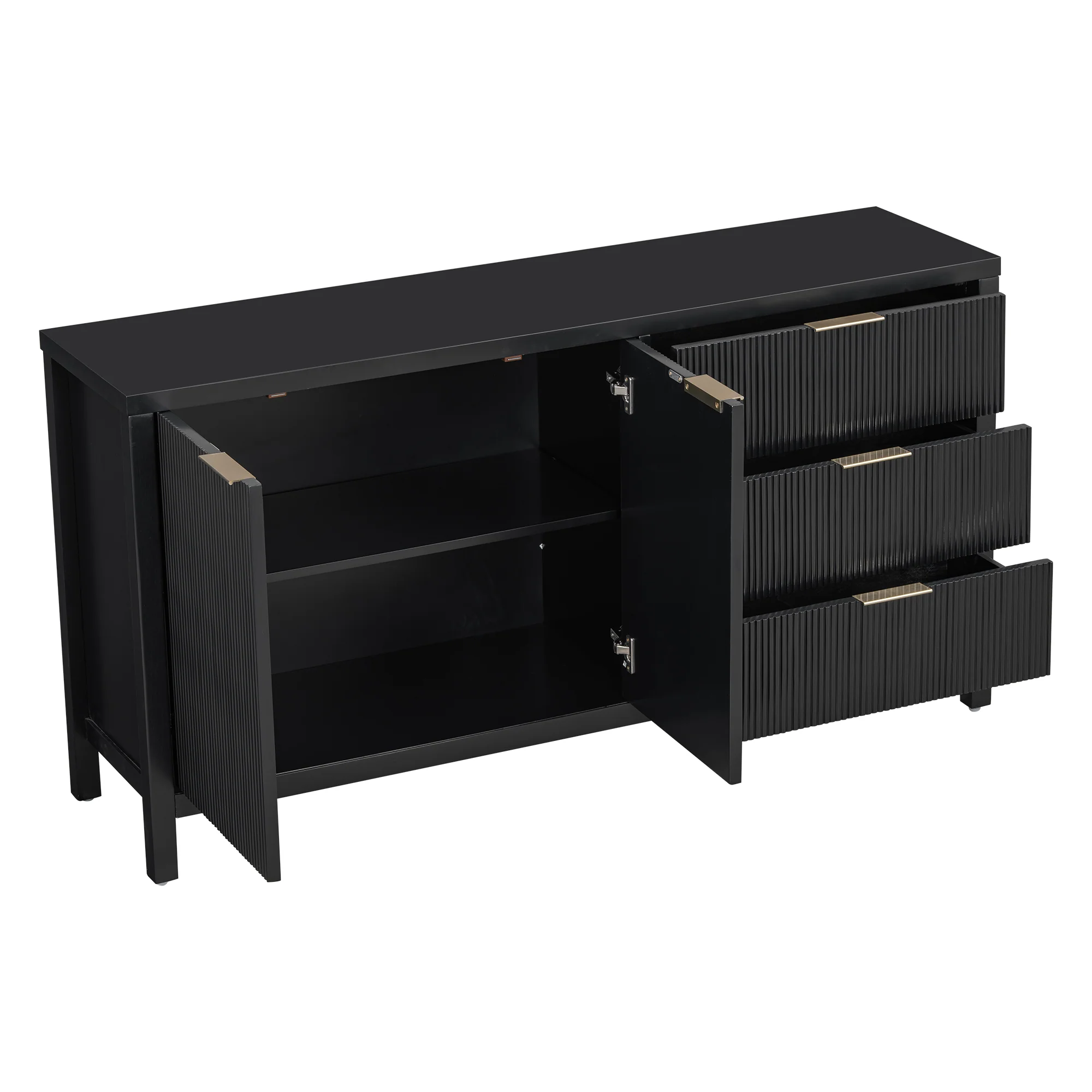 Fluted Sideboard Cabinet - Image 6