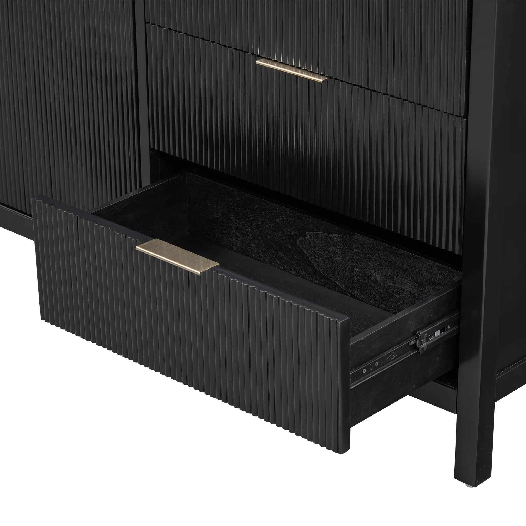 Fluted Sideboard Cabinet - Image 9