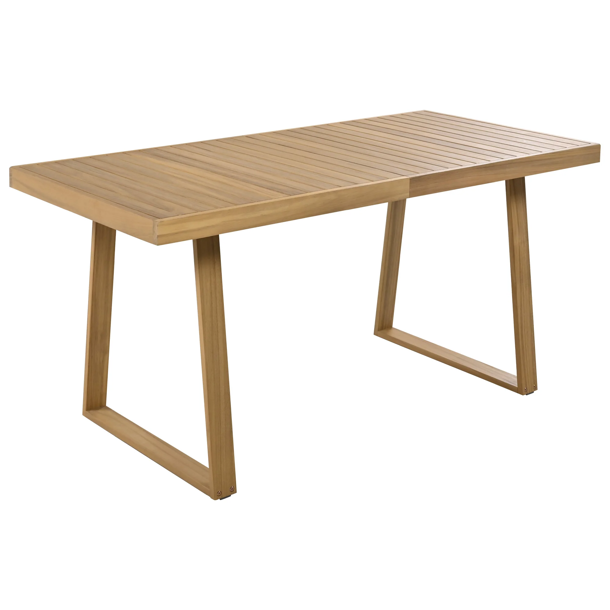 Outdoor Acacia Wood Dining Table Set - Image 12