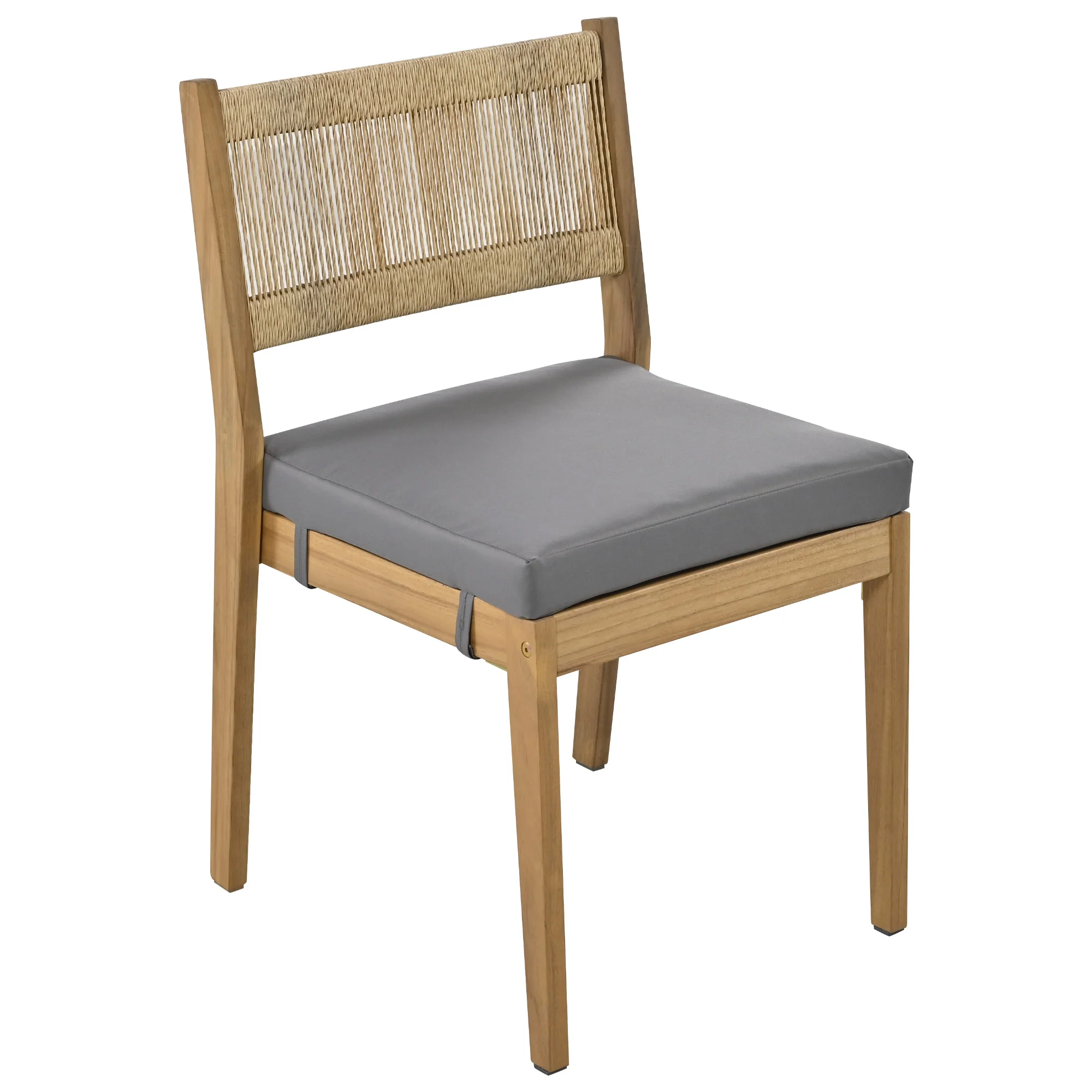 Outdoor Acacia Wood Dining Table Set - Image 16