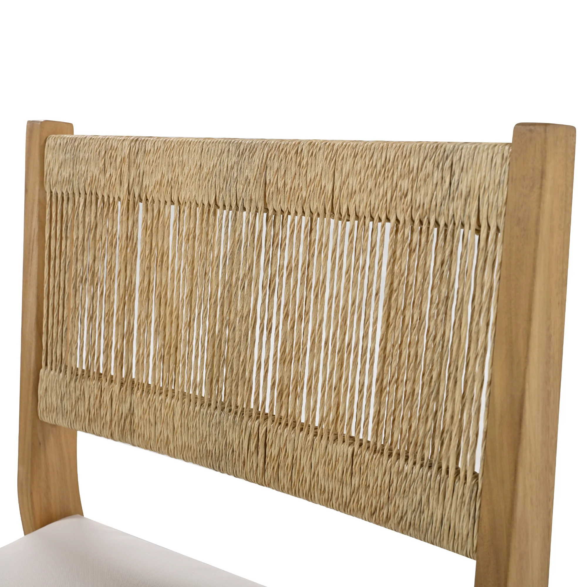 Outdoor Acacia Wood Dining Table Set - Image 35