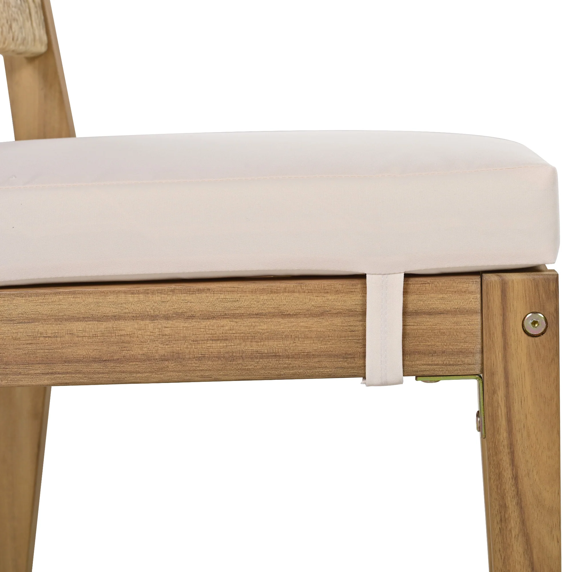 Outdoor Acacia Wood Dining Table Set - Image 36