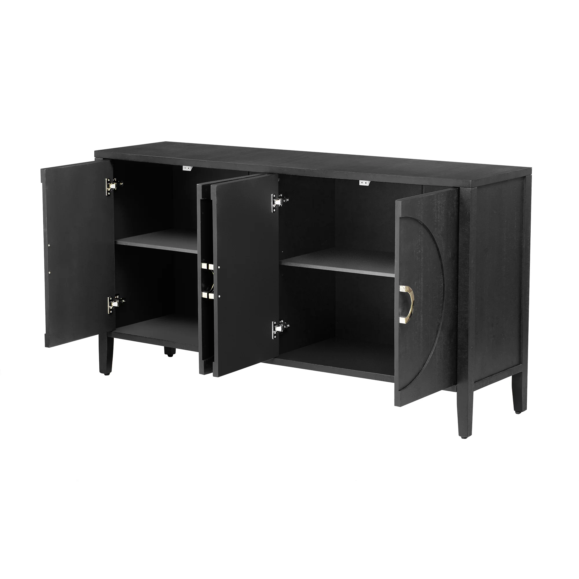 Sophisticated Cabinet with Textured Finish - Image 6