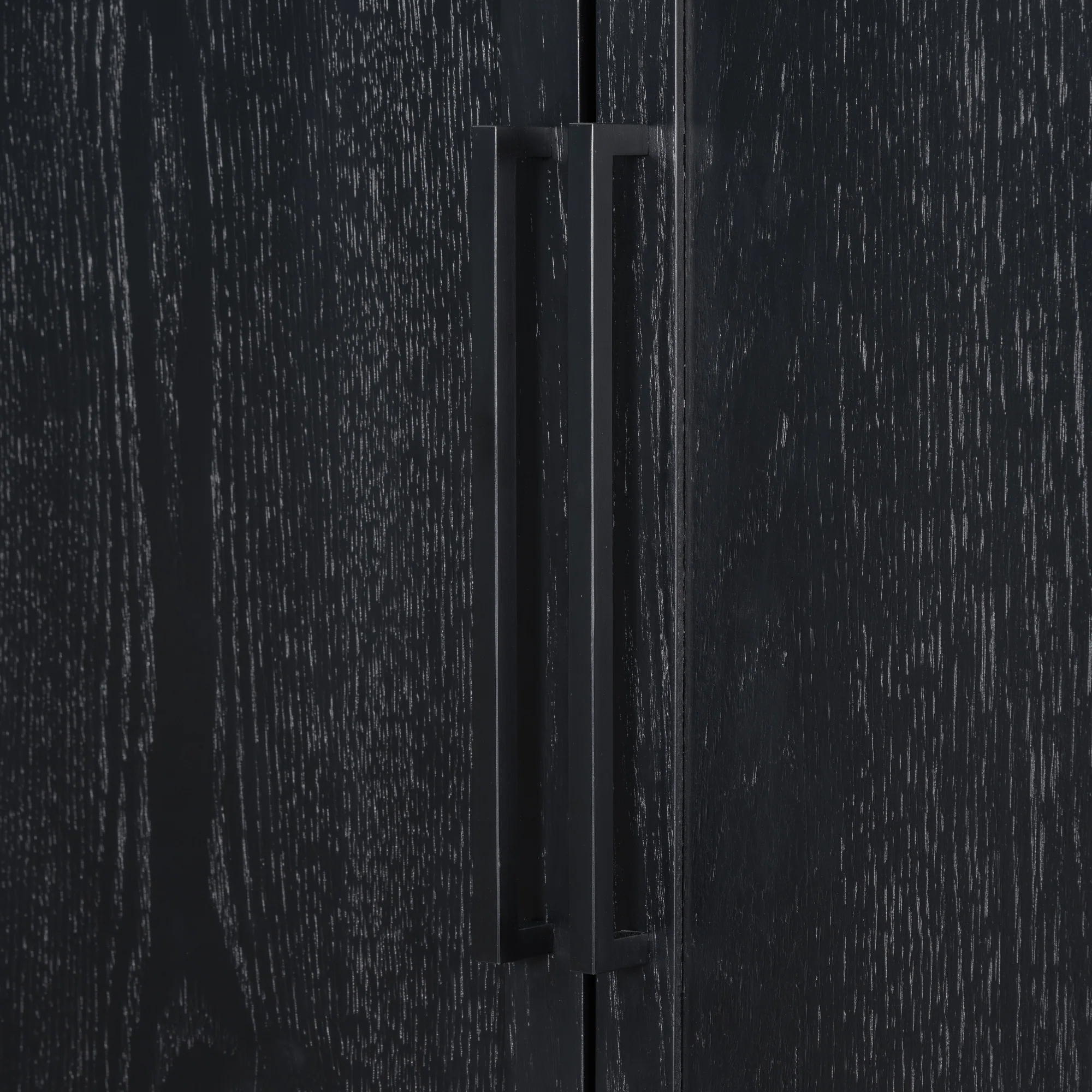 Modern Oak Veneer Tall Cabinet - Image 8