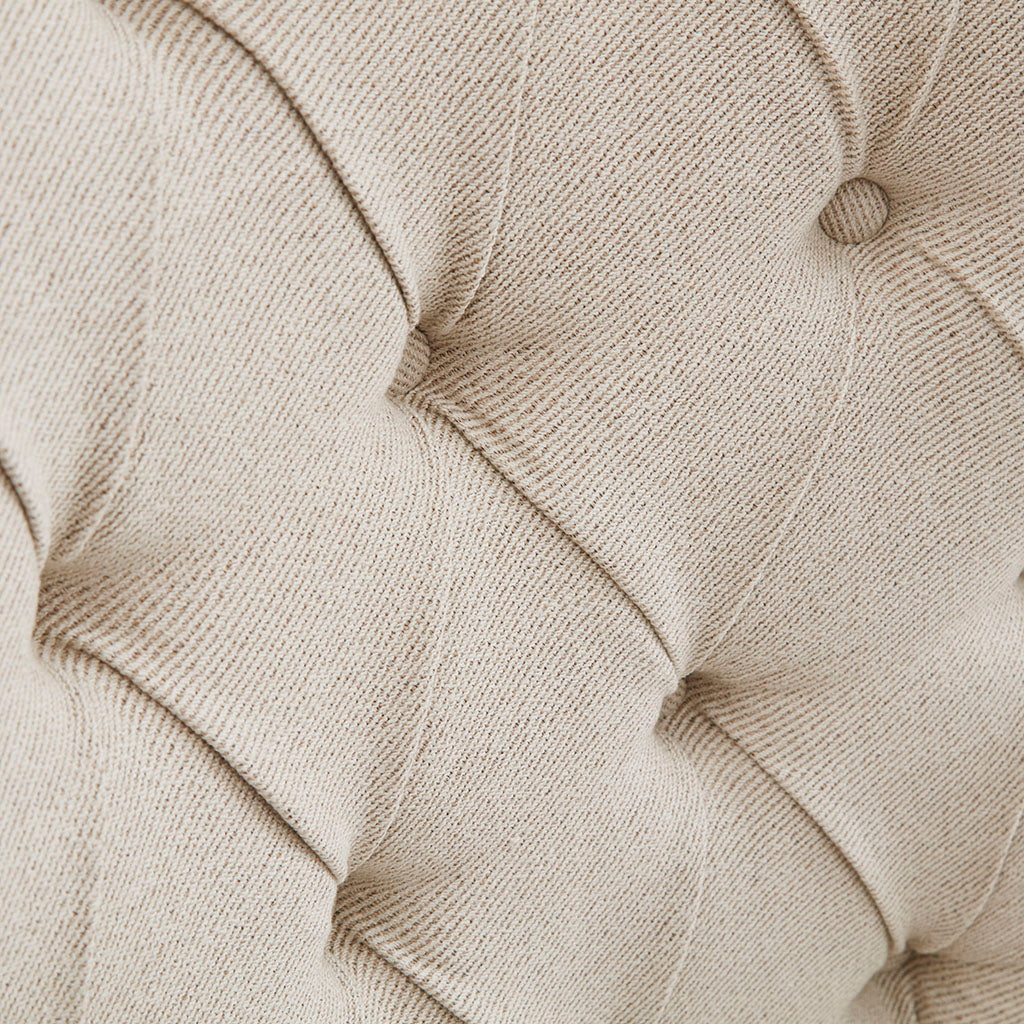Upholstered Accent Chair with Button Tufted High Back and Nailhead Trim - Image 8