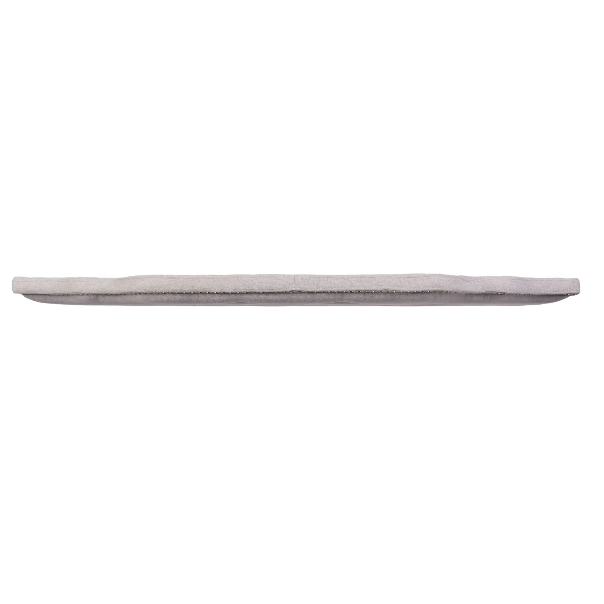 Upholstered Headboard with Diamond Tufted and Nail Head Trim, Queen and Full Size - Image 5