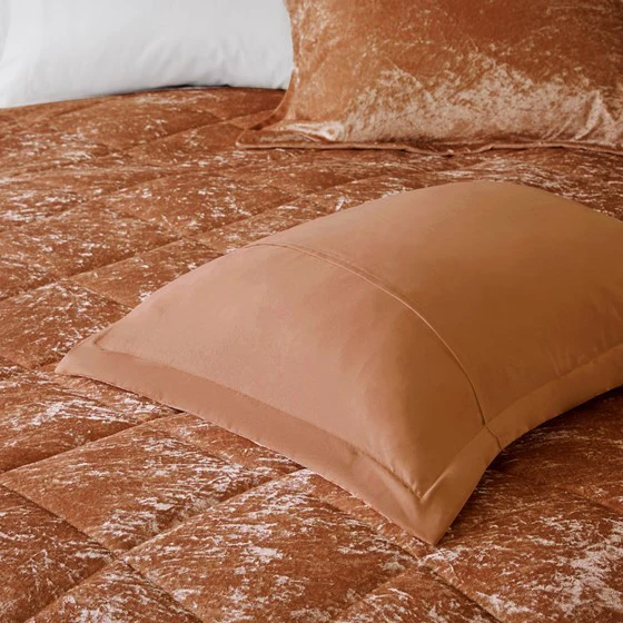 Velvet Twin/Twin XL Comforter Set with Throw Pillow - Image 7