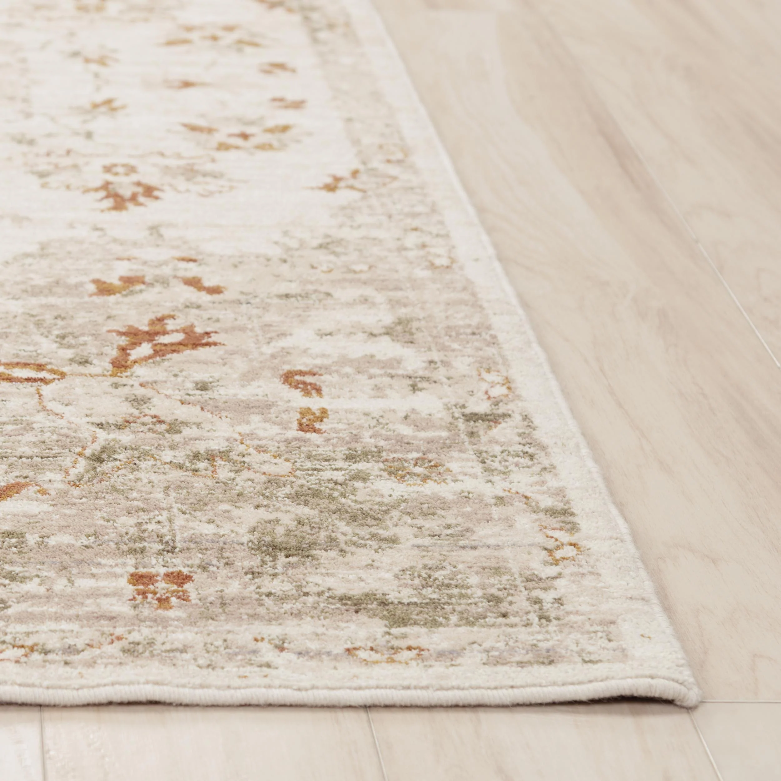 Ventura Power Loomed 100% Wool Medallion Area Rug - Image 6