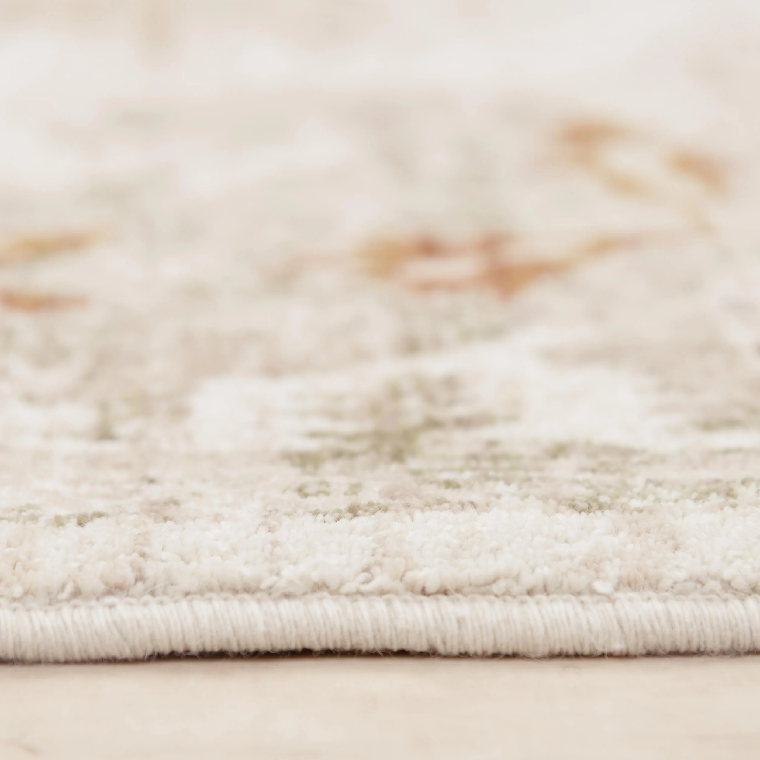 Ventura Power Loomed 100% Wool Medallion Area Rug - Image 7