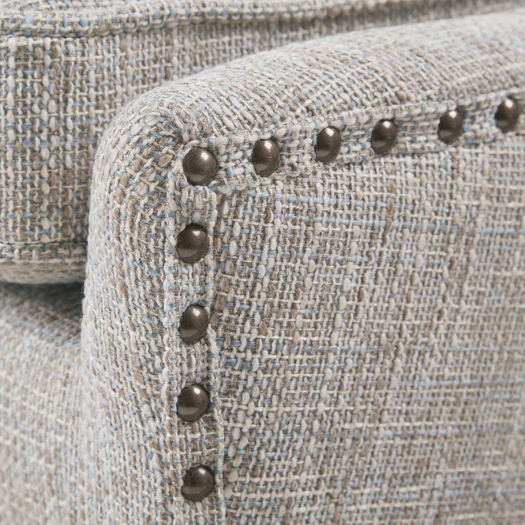 Vesper Dining Chair with Wing Back and Nailhead Accent - Image 7