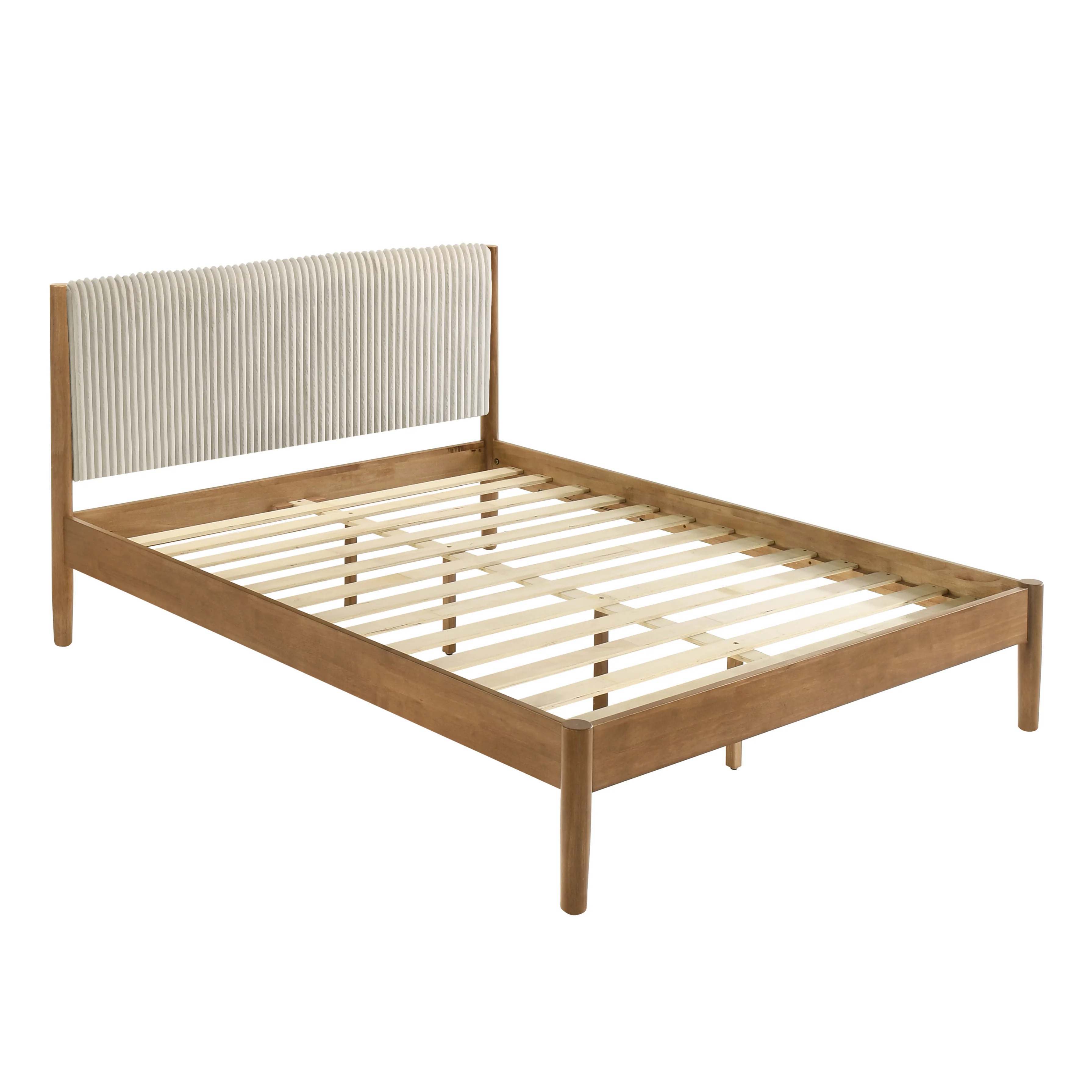 Vichy 2-Piece Rubberwood Corduroy Queen Bedroom Set - Image 10