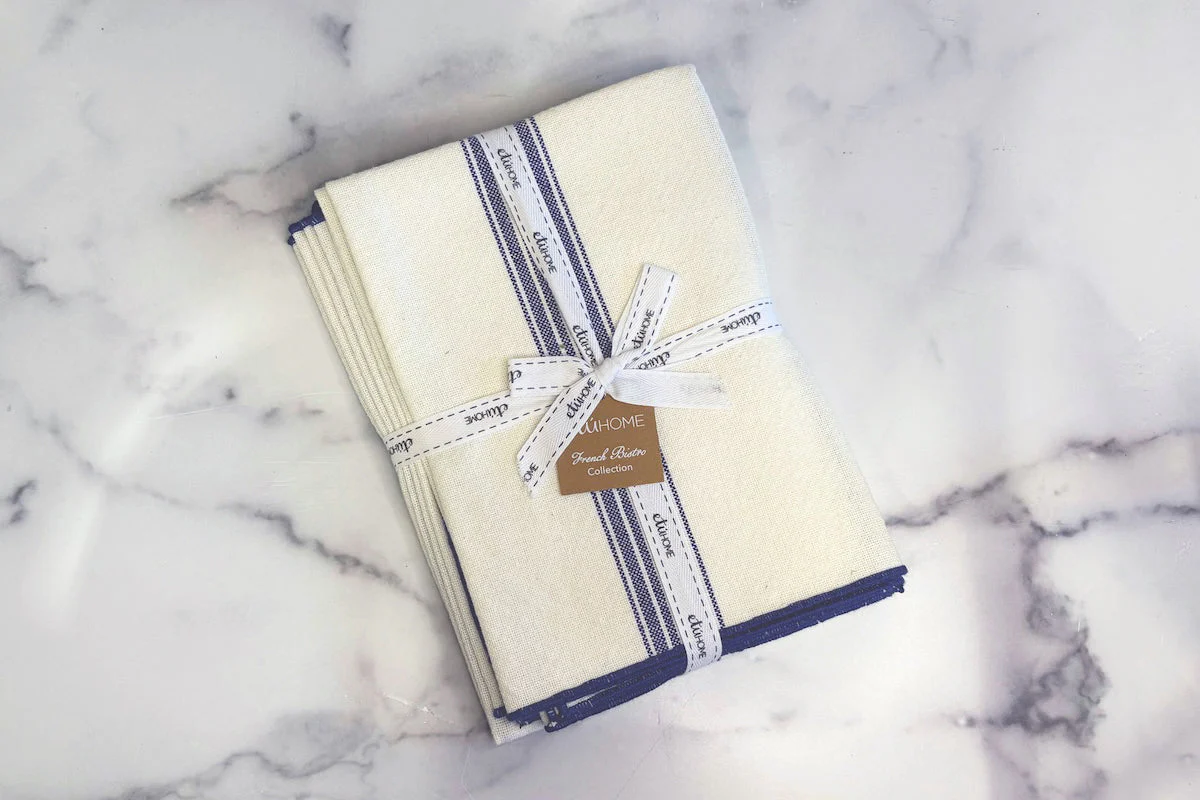 Vintage Stripe Dinner Napkins, Set of 4 - Image 2