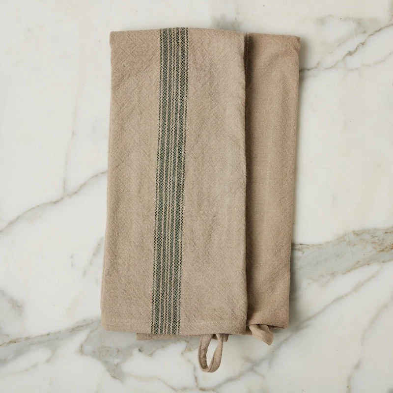 Vintage Stripe Kitchen Towel, Set of 2 - Image 7
