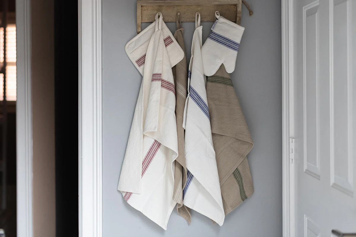 Vintage Stripe Kitchen Towel, Set of 2 - Image 9