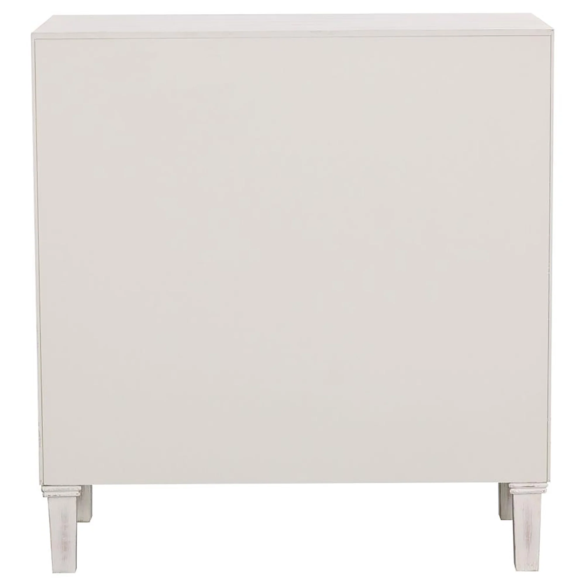 White 2-door Accent Cabinet - Image 7