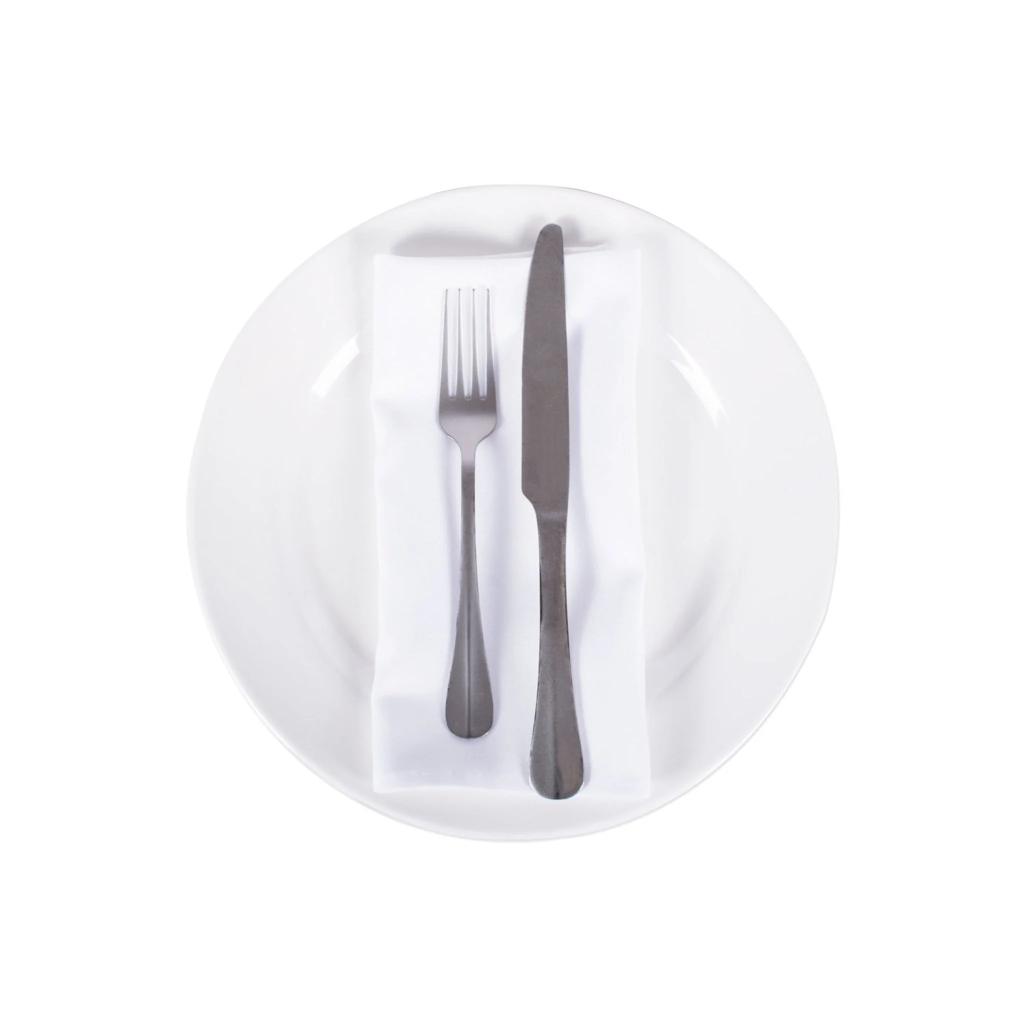 White Commercial Quality 18"X18" Napkins, Set Of 6 - Image 4