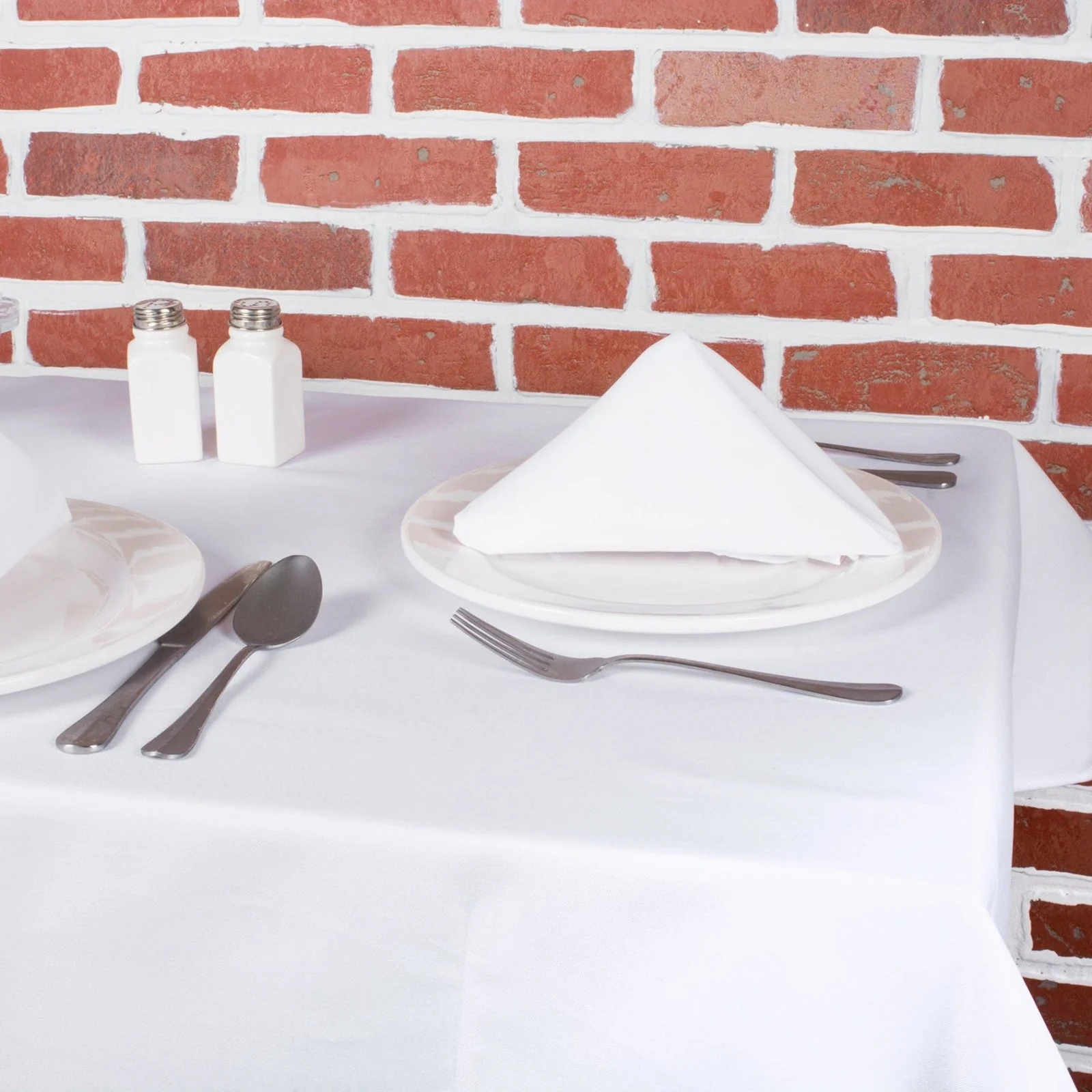 White Commercial Quality 18"X18" Napkins, Set Of 6 - Image 5