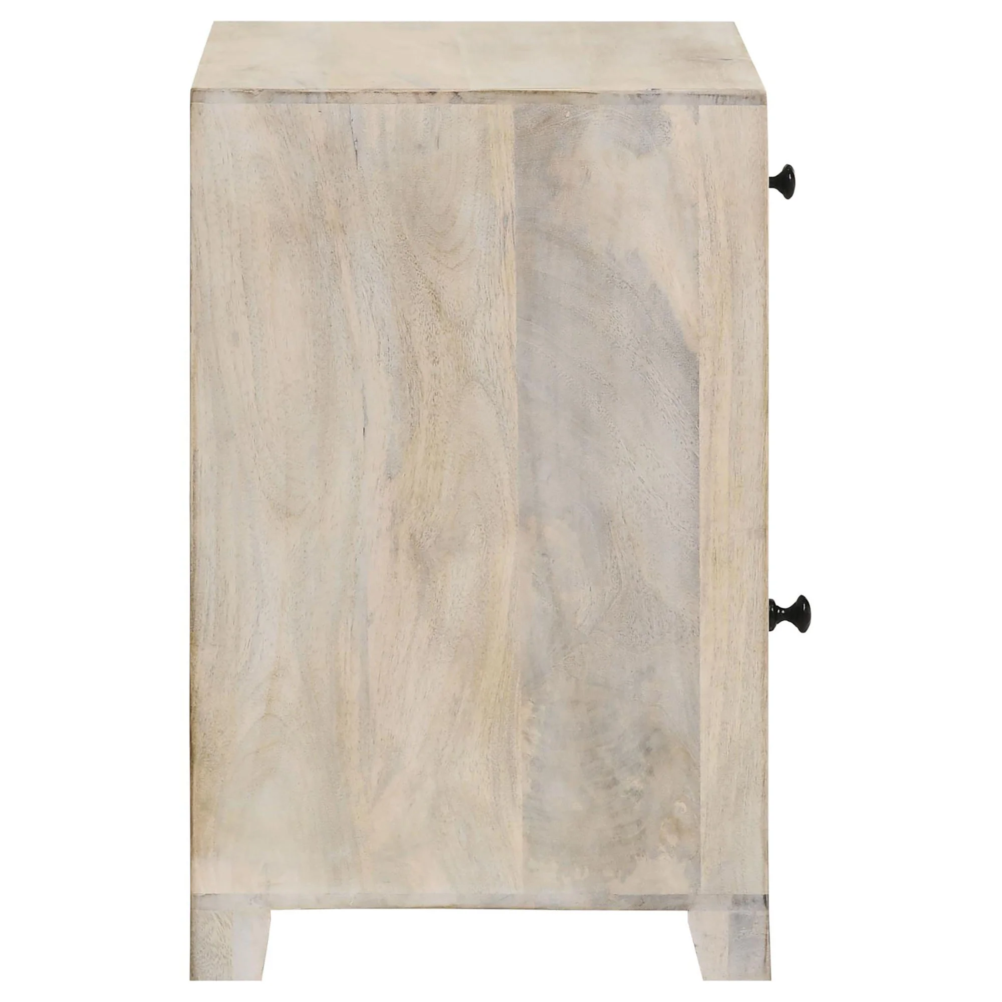 White Washed Accent Cabinet - Image 7