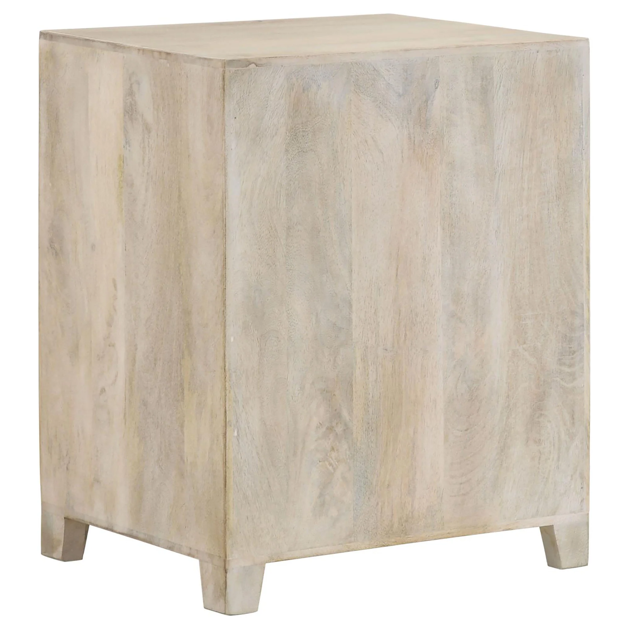 White Washed Accent Cabinet - Image 9