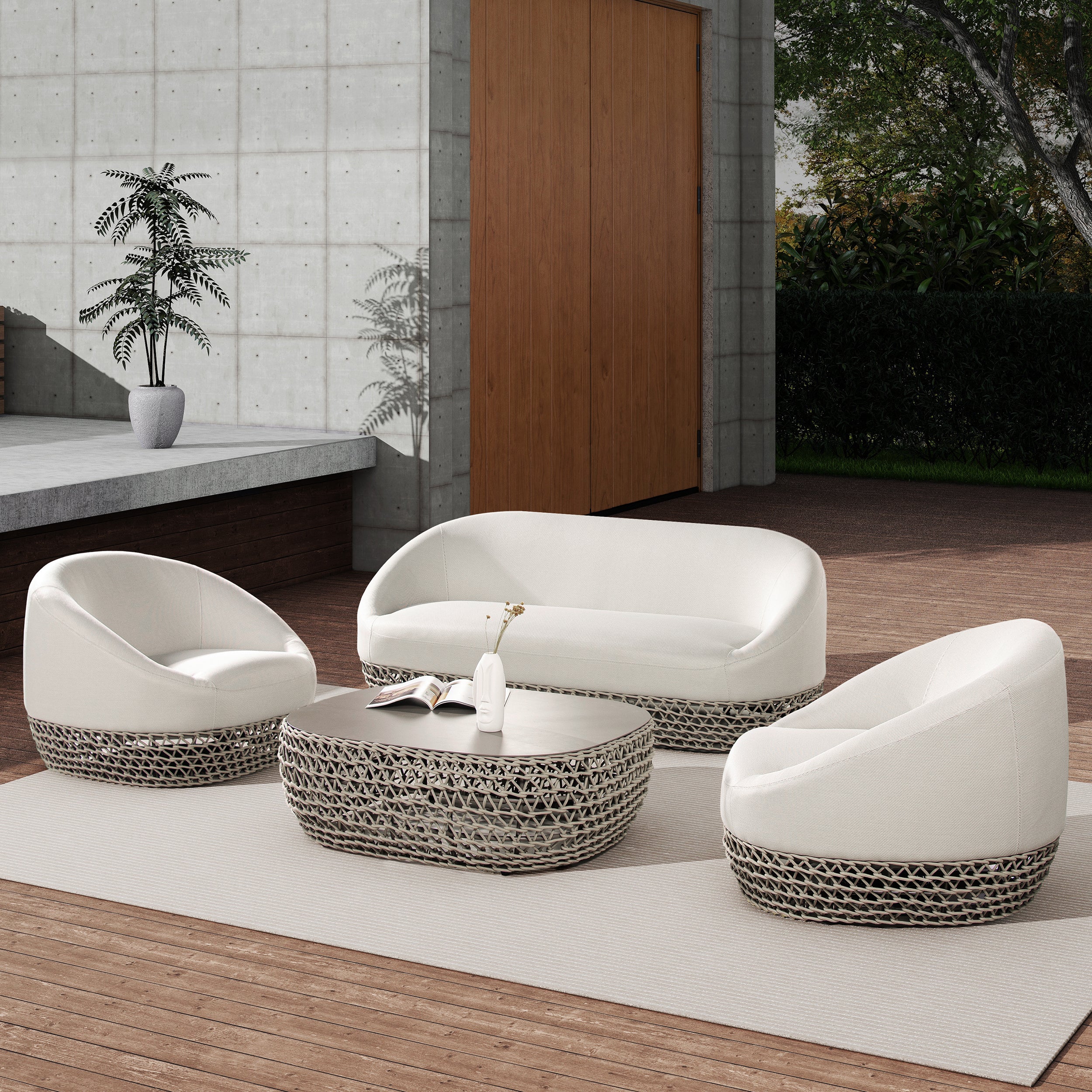 Willow Deep Seat Outdoor Sofa