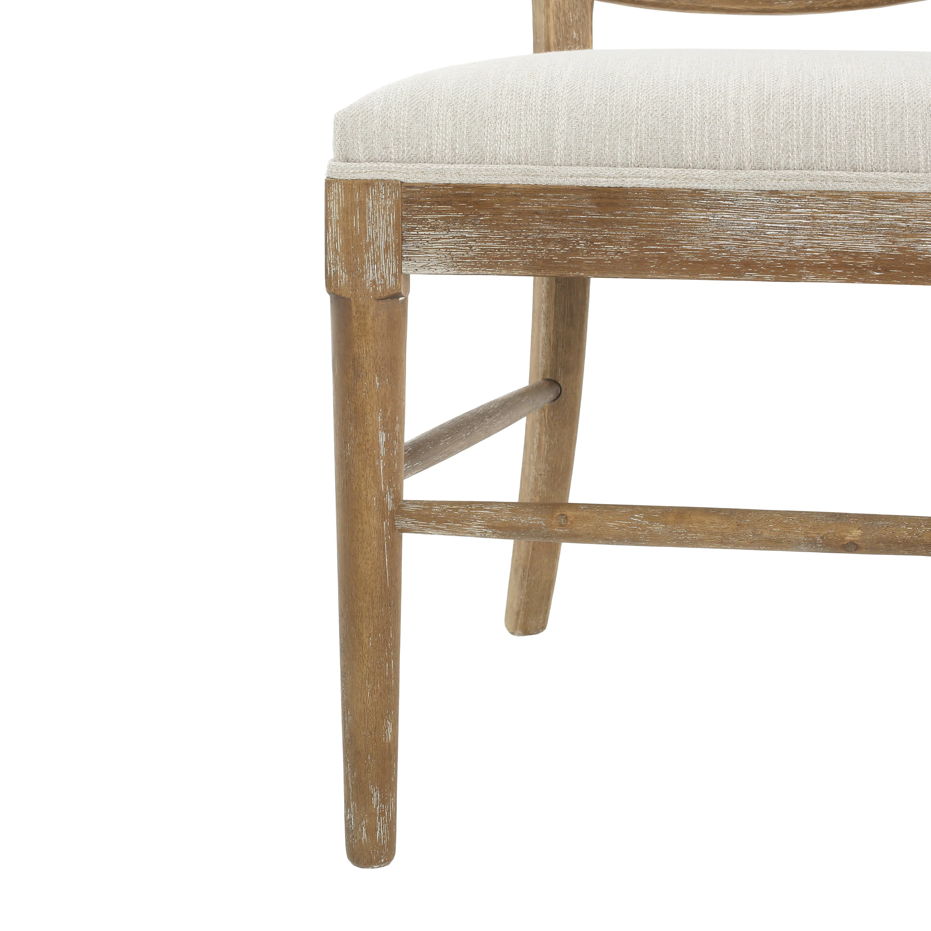 Wood and Woven Cane Dining Chairs, Set of 2 - Image 15