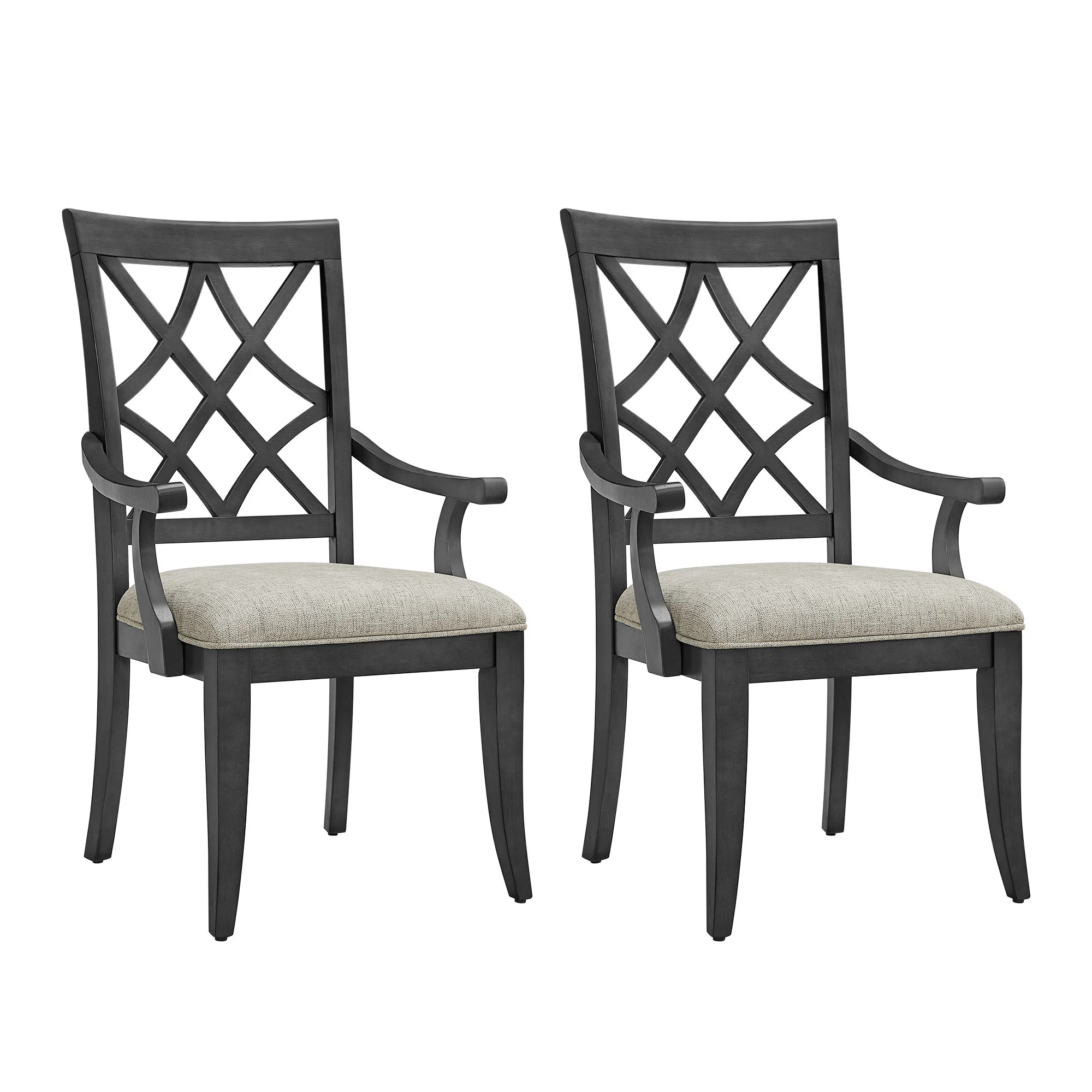 Mid Century Retro Dining Chairs, Set of 2