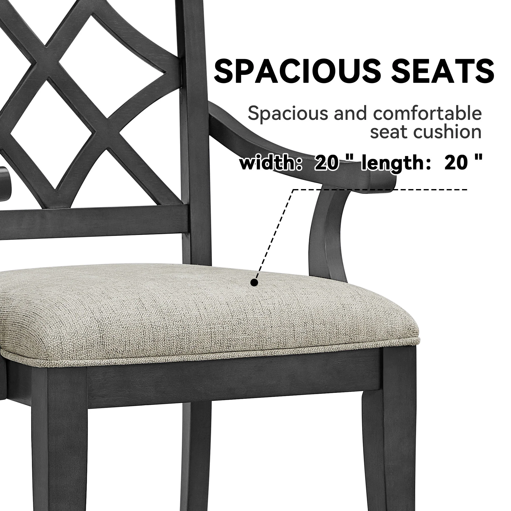 Mid Century Retro Dining Chairs, Set of 2 - Image 4