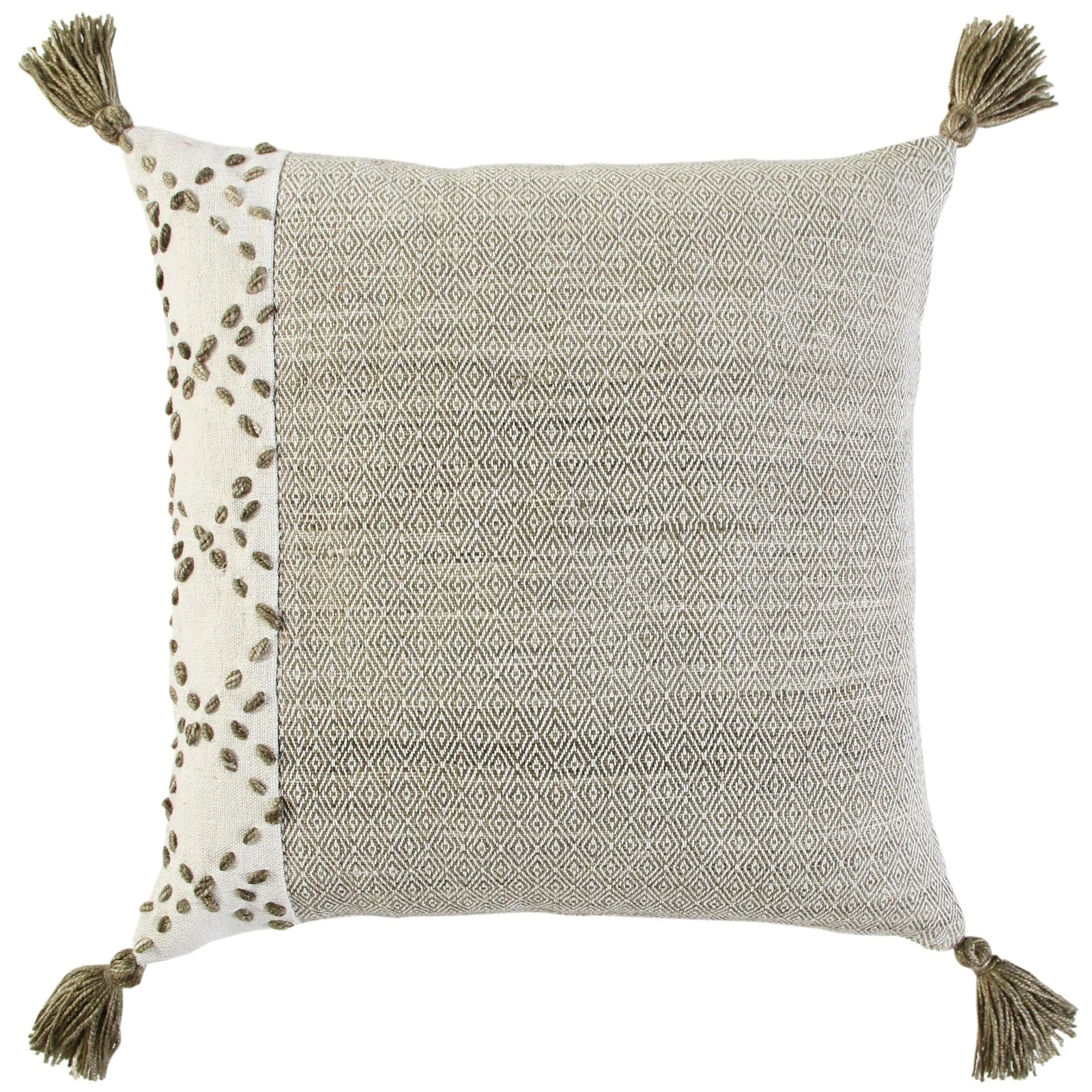 Woven Color Block Decorative Throw Pillow - Image 17