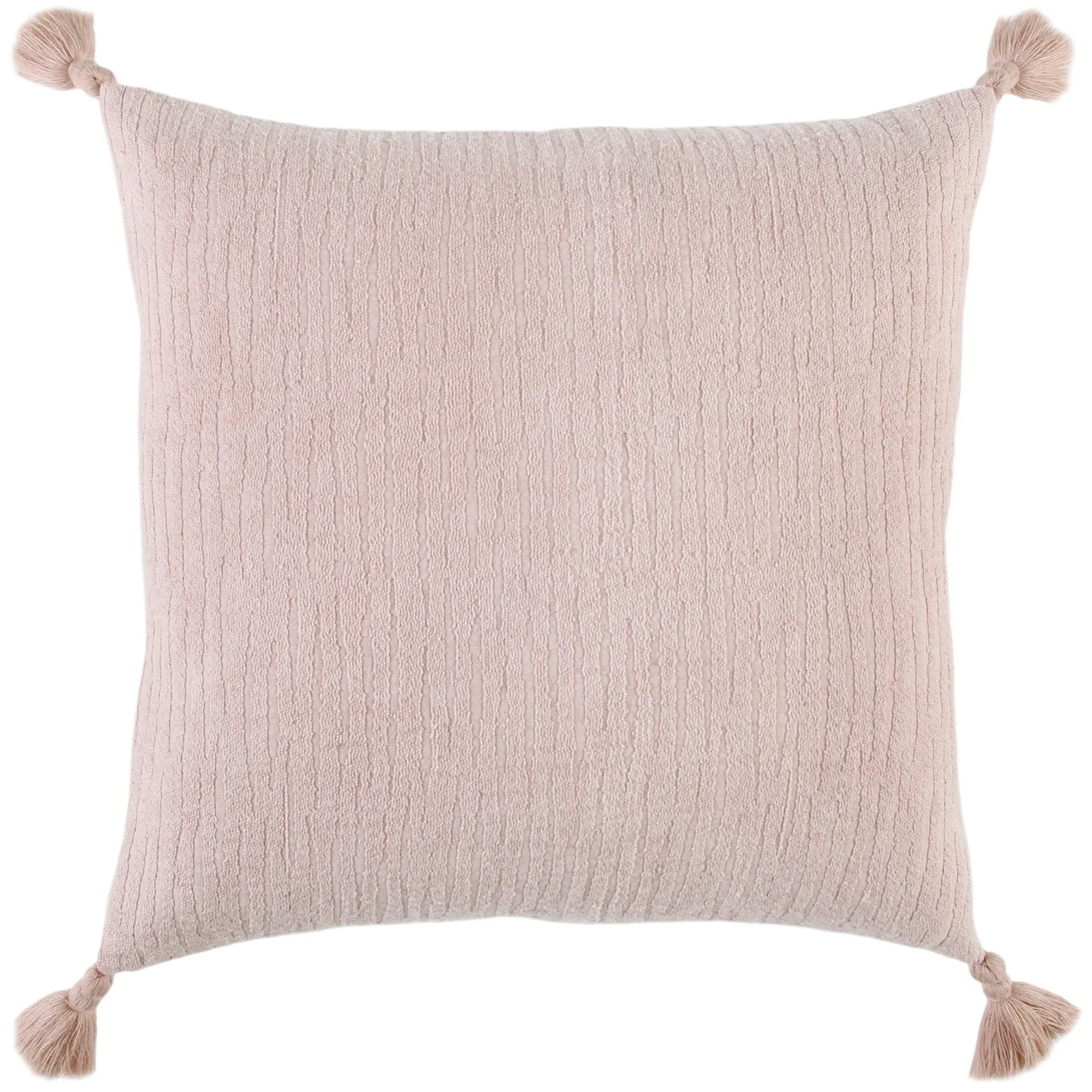 Woven Knife Edged Cotton Solid With Tonal Abstract Pattern Decorative Throw Pillow - Image 5