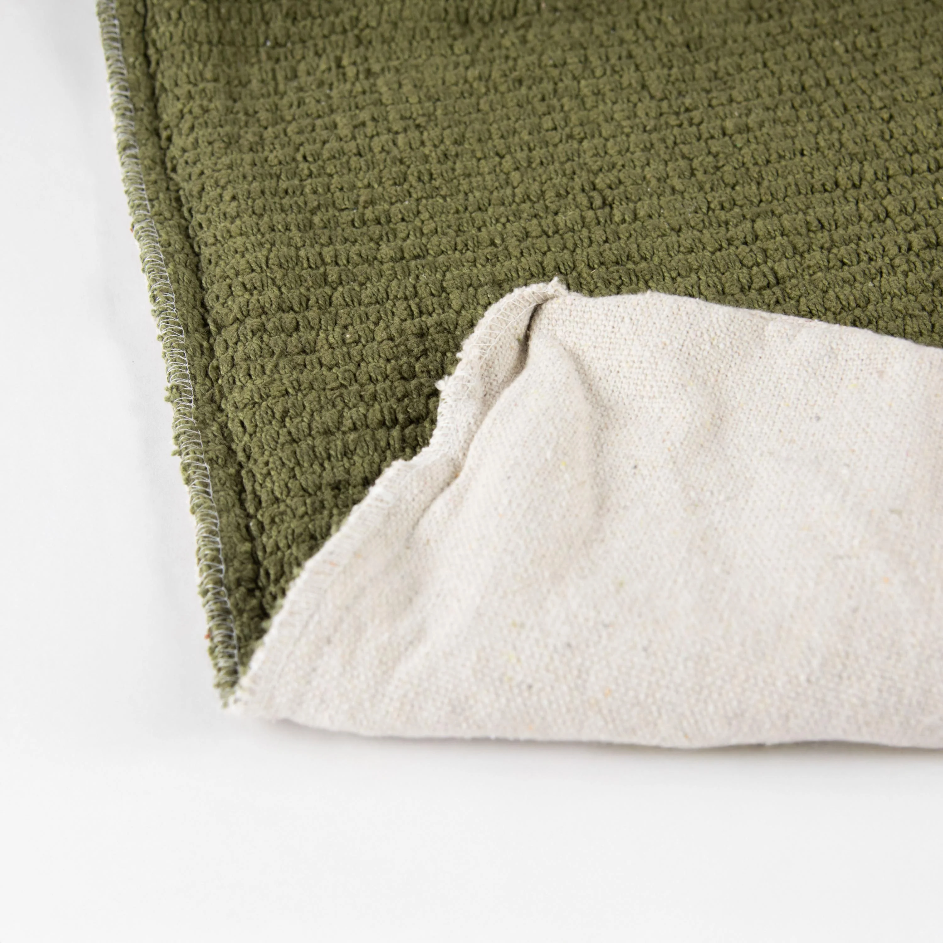 Woven Woven Cotton Solid Texture Decorative Throw Pillow - Image 16